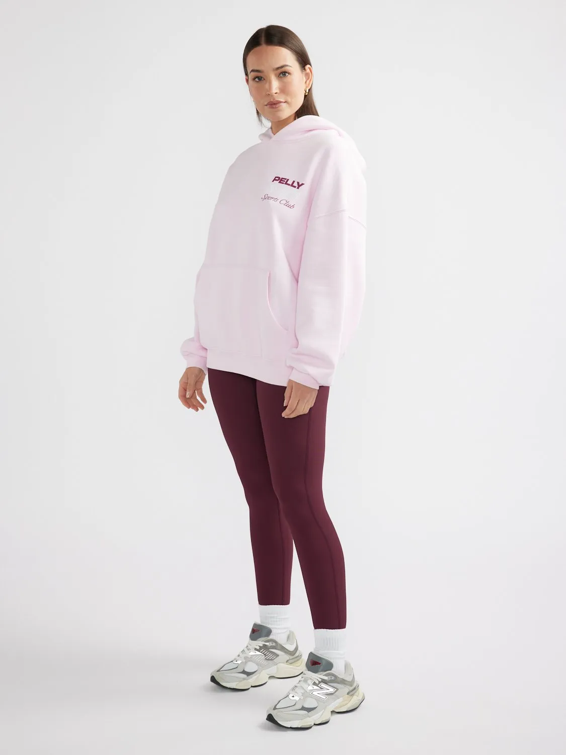 TENNIS LOGO HOODIE - Candy Pink sold by Ena Pelly product image thumbnail 2