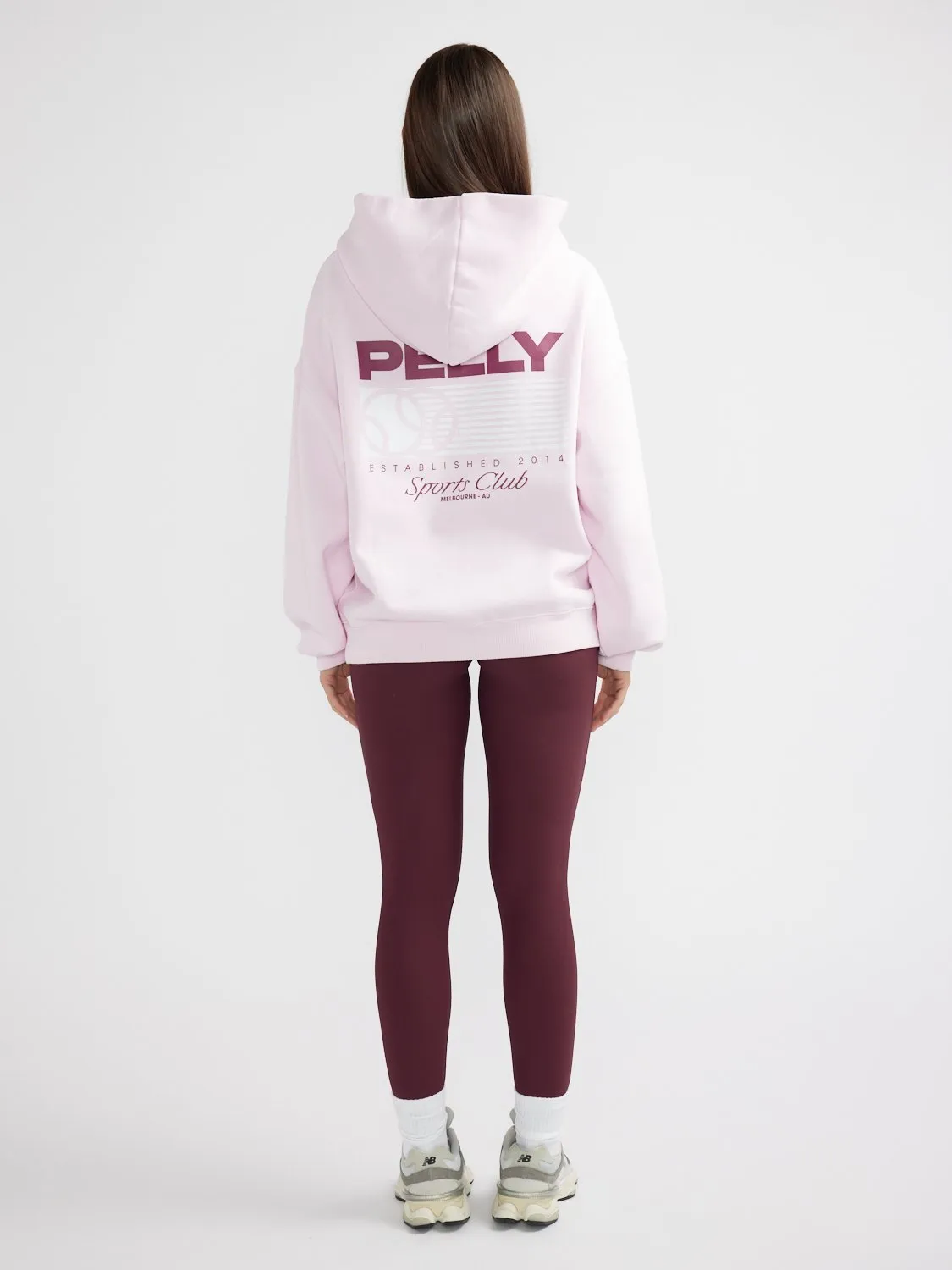 TENNIS LOGO HOODIE - Candy Pink sold by Ena Pelly product image thumbnail 3