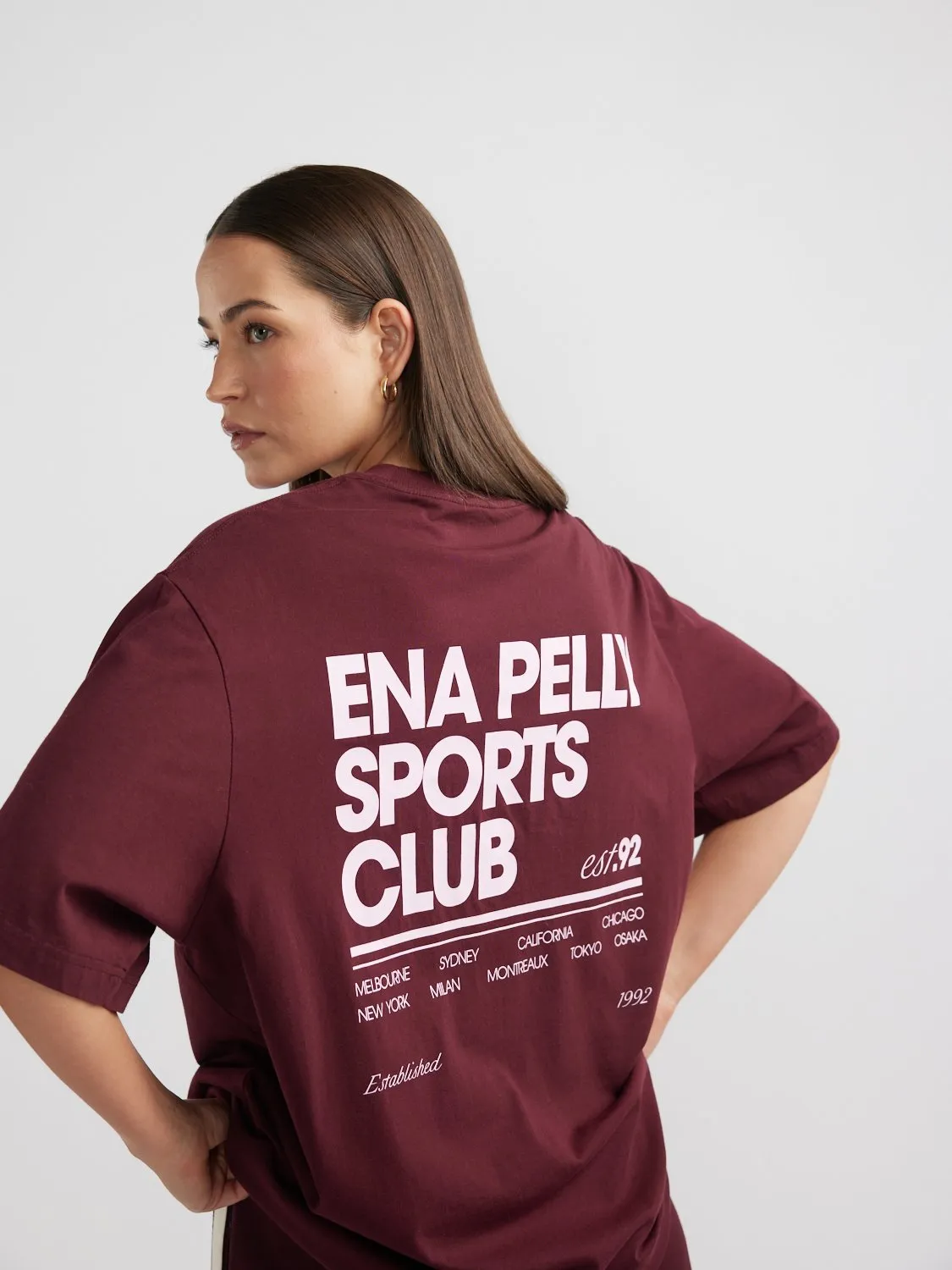 92 SPORT TEE - Cherry Cola sold by Ena Pelly product image thumbnail 4