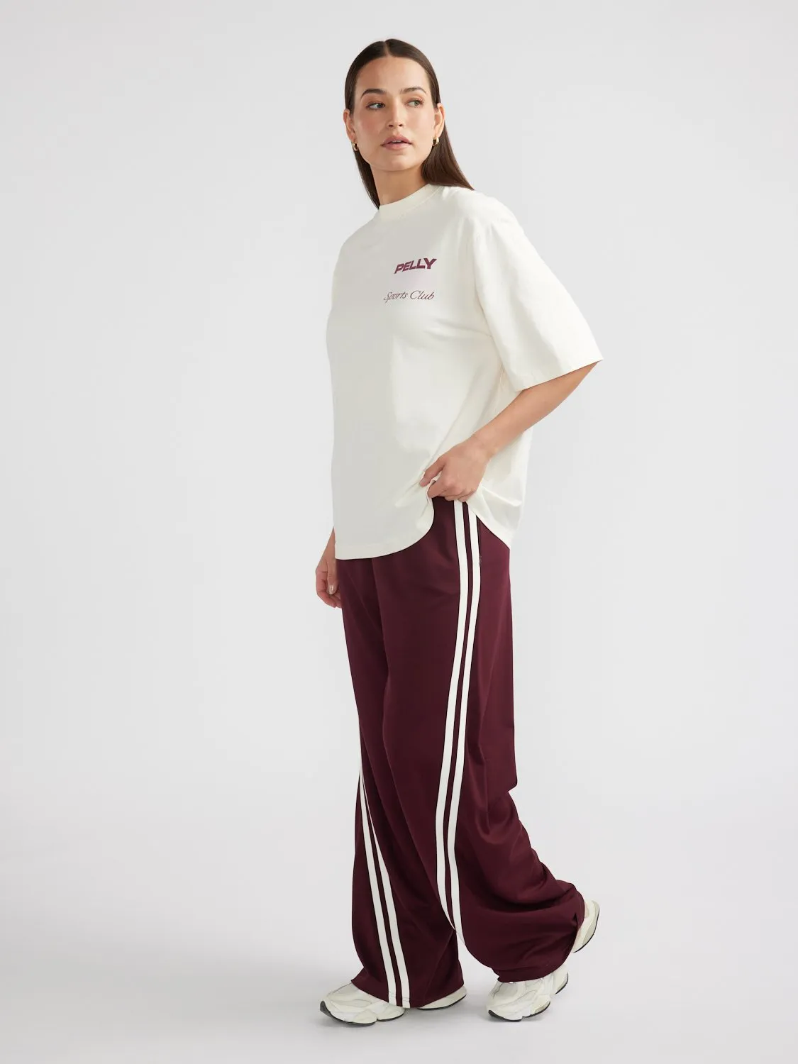 TENNIS LOGO TEE - Cream sold by Ena Pelly product image thumbnail 2