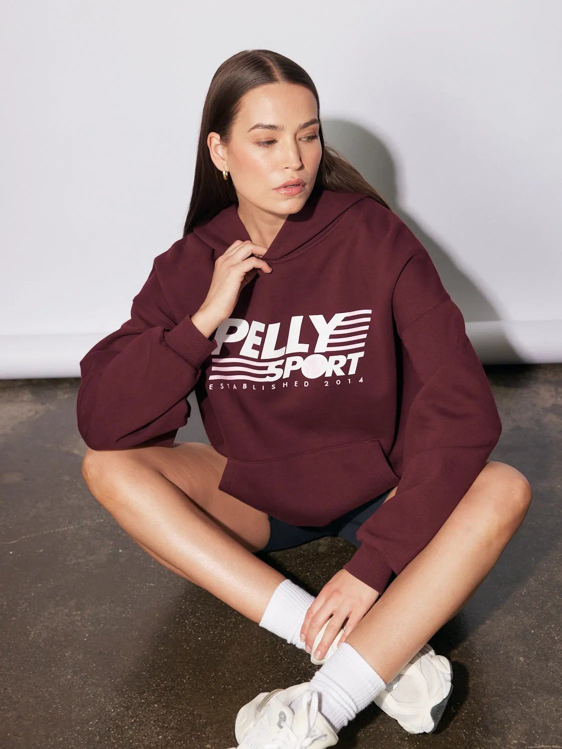CLASSIC SPORT HOODIE - Cherry Cola sold by Ena Pelly product image thumbnail 2