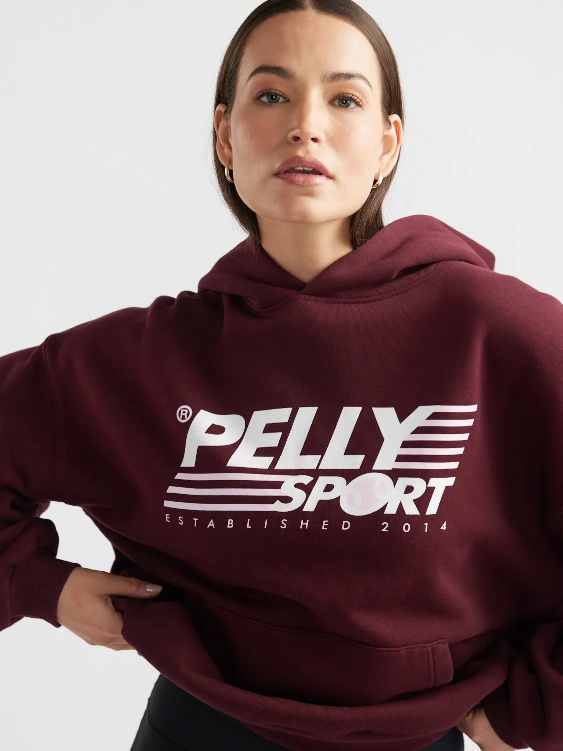 CLASSIC SPORT HOODIE - Cherry Cola sold by Ena Pelly product image thumbnail 5