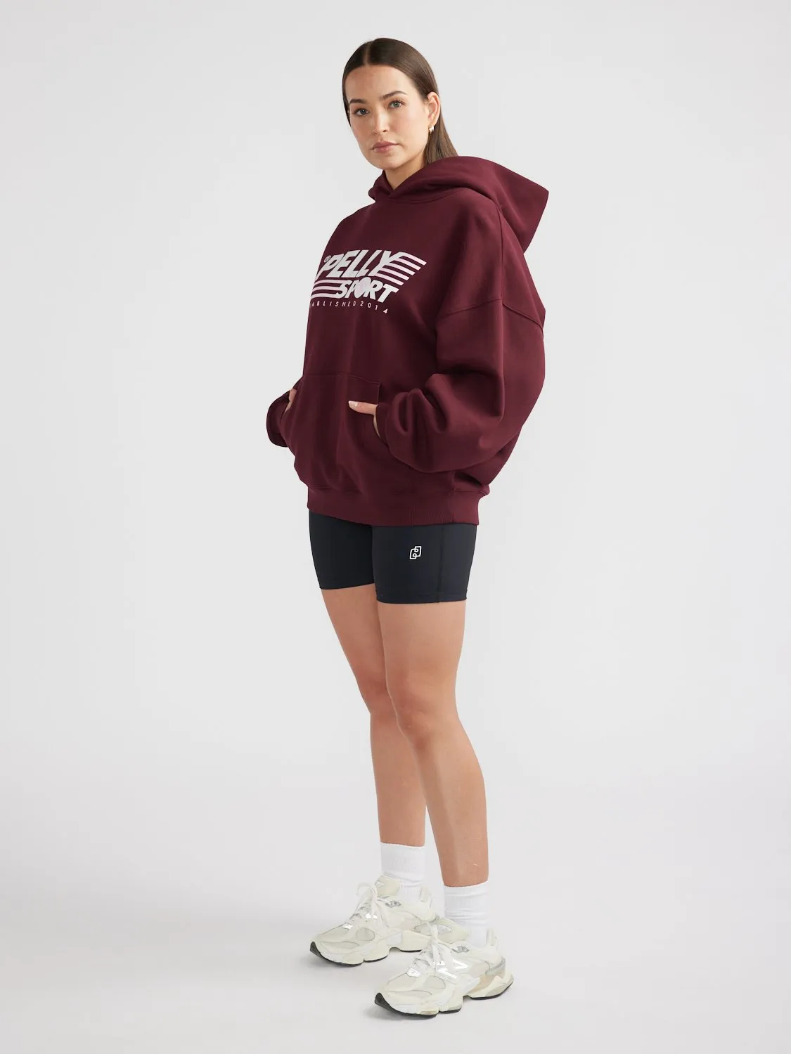 CLASSIC SPORT HOODIE - Cherry Cola sold by Ena Pelly product image thumbnail 3