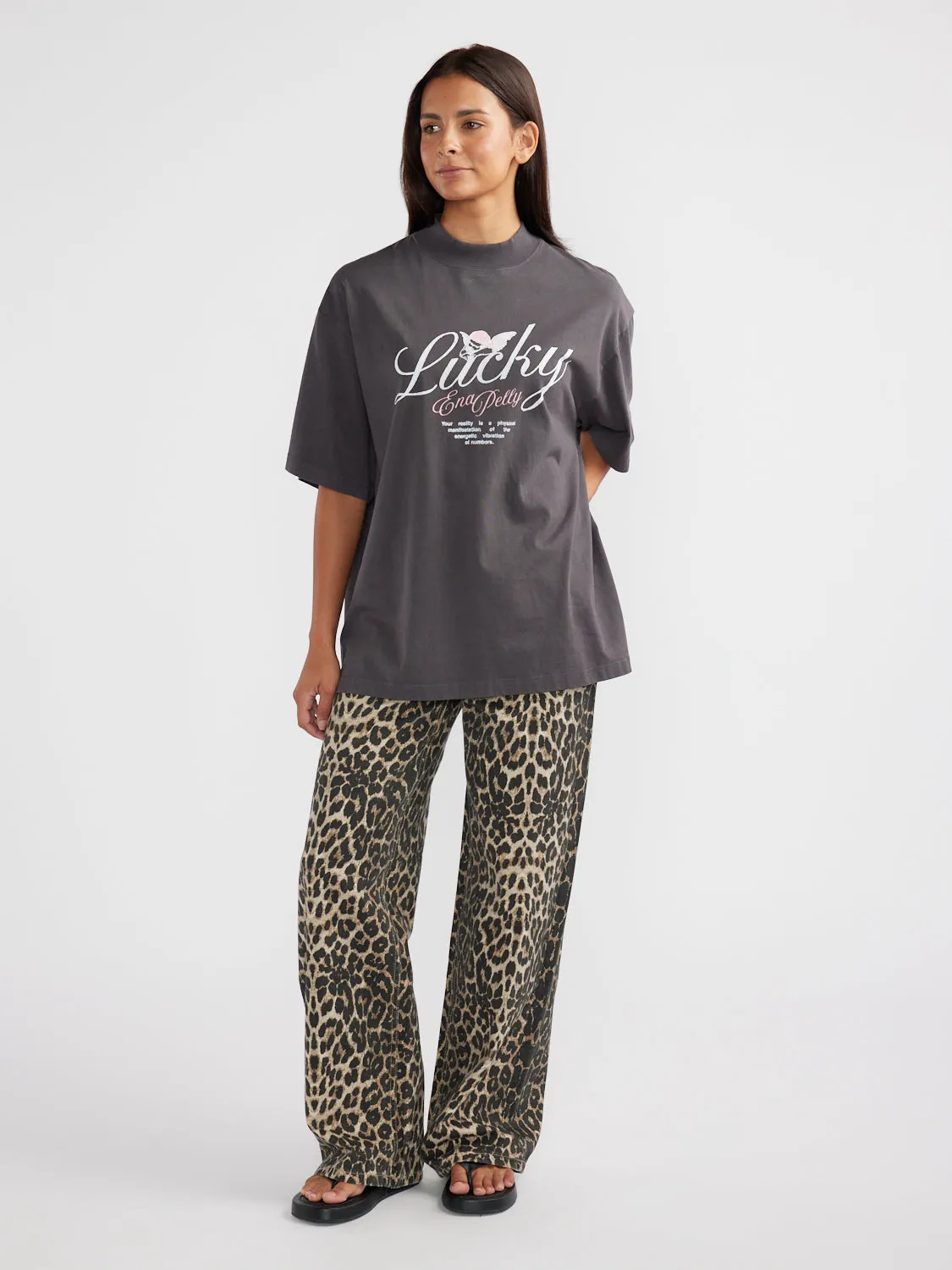 CHERUB TEE - Faded Black sold by Ena Pelly