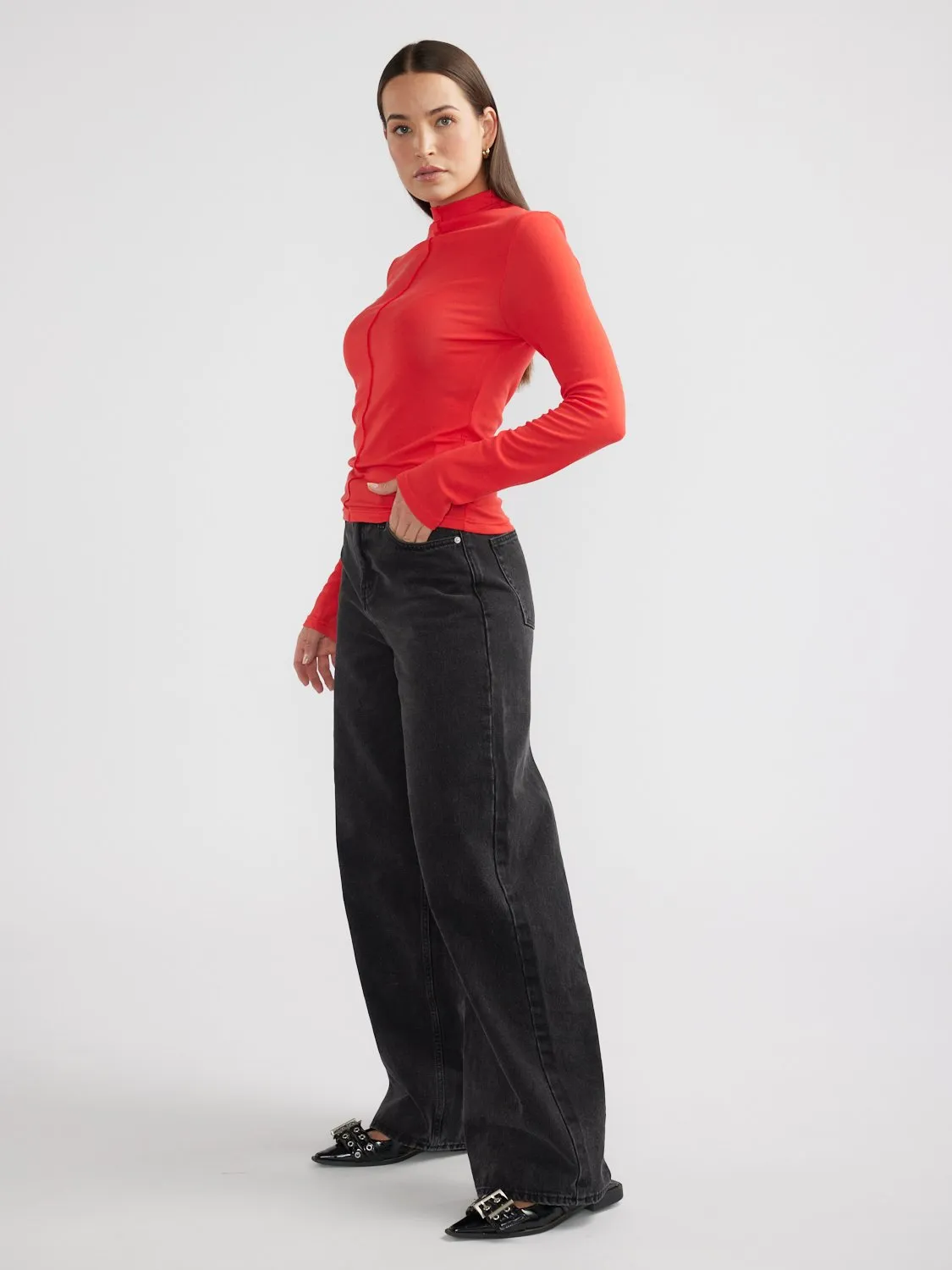 SKYE LONGSLEEVE TOP sold by Ena Pelly product image thumbnail 3