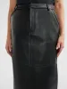 ARDEN LEATHER MAXI SKIRT - Black sold by Ena Pelly