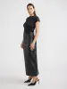 ARDEN LEATHER MAXI SKIRT - Black sold by Ena Pelly