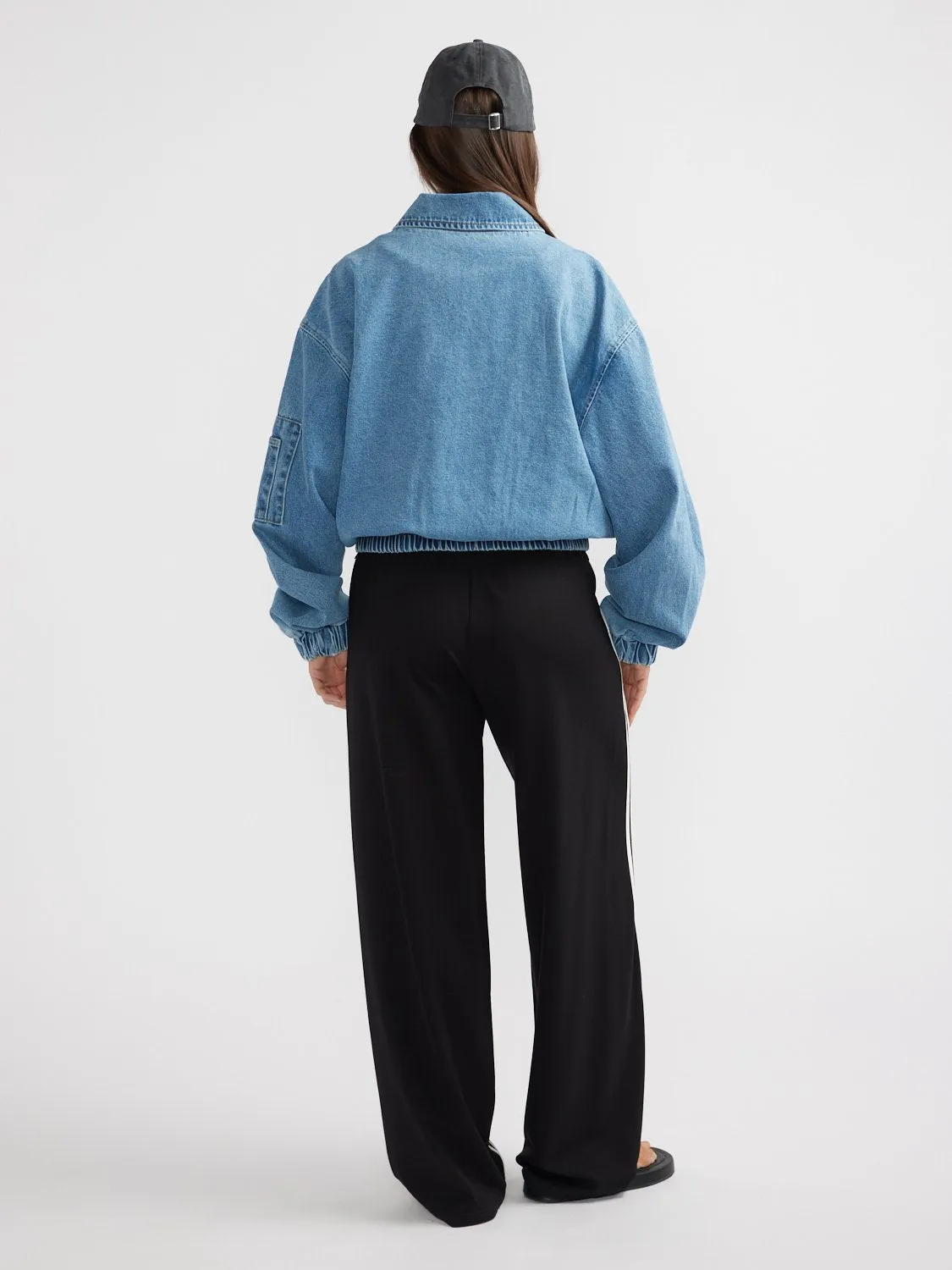 HARLOW DENIM BOMBER sold by Ena Pelly product image thumbnail 4
