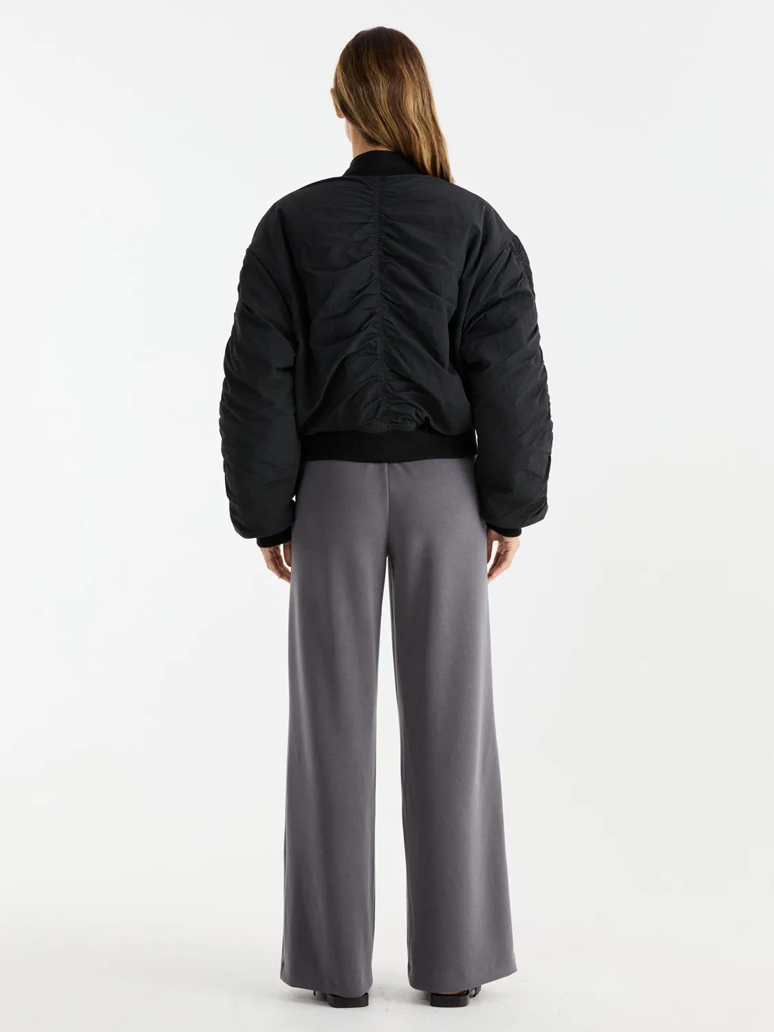 LULU BOMBER JACKET - Black sold by Ena Pelly product image thumbnail 4