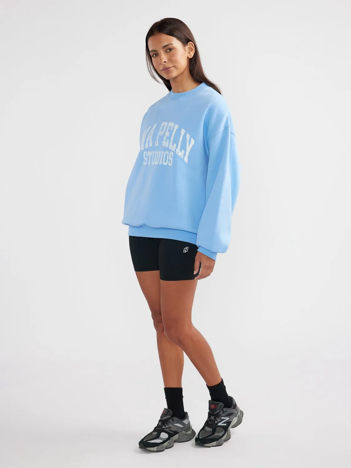 VINTAGE SPORT SWEATSHIRT - Cornflower sold by Ena Pelly product image thumbnail 2