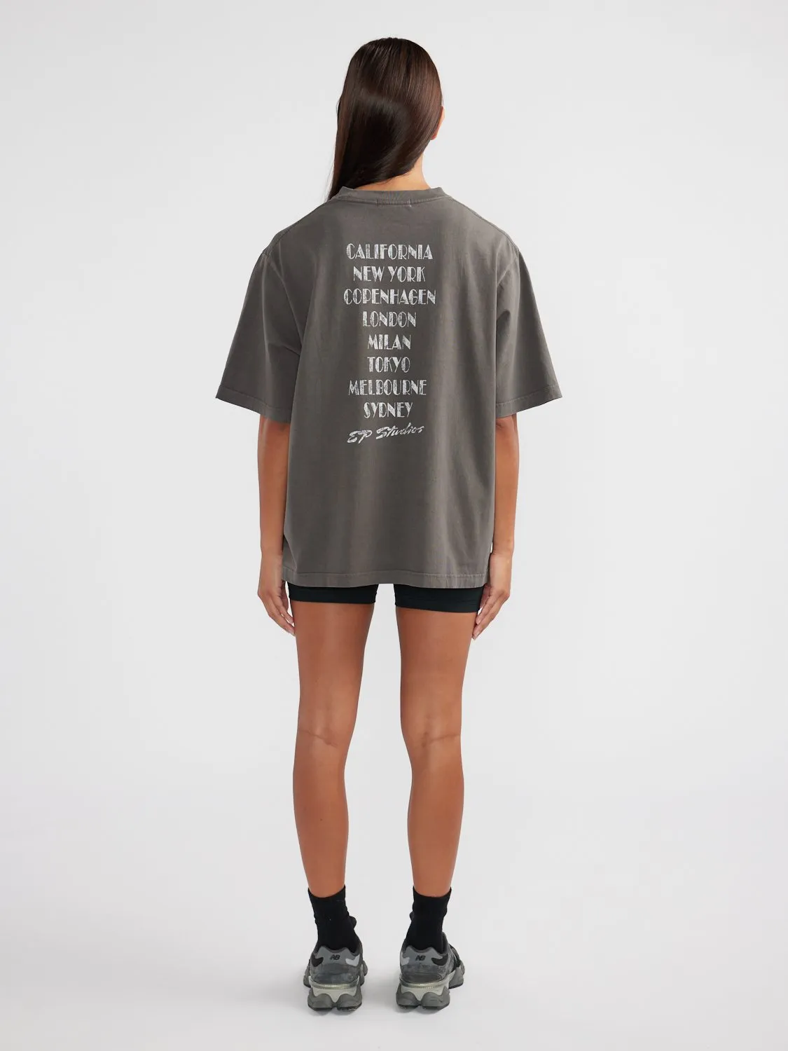 PELLY TOUR TEE - Smoke sold by Ena Pelly product image thumbnail 3