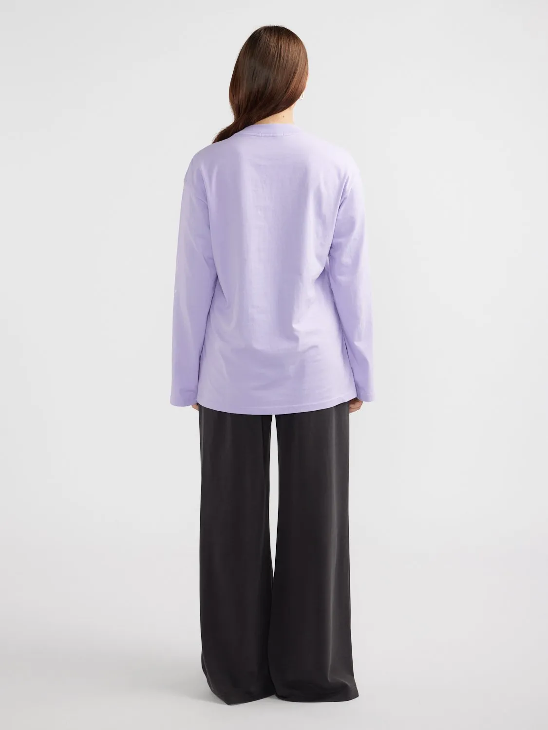 FLAME JERSEY LONG SLEEVE TEE - Pink sold by Ena Pelly product image thumbnail 4