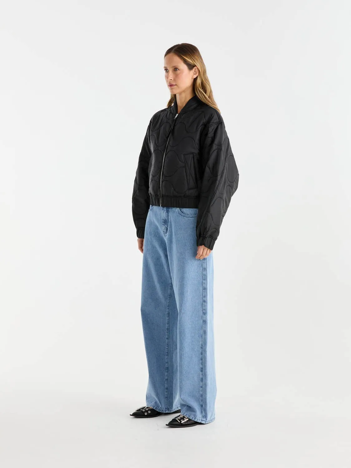 MAGNOLIA QUILTED JACKET sold by Ena Pelly product image thumbnail 3