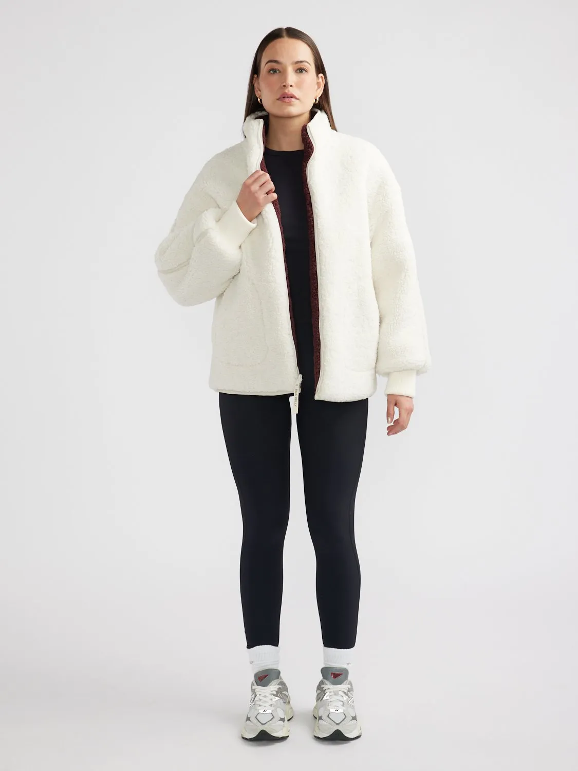 PALOMA REVERSIBLE TEDDY JACKET sold by Ena Pelly