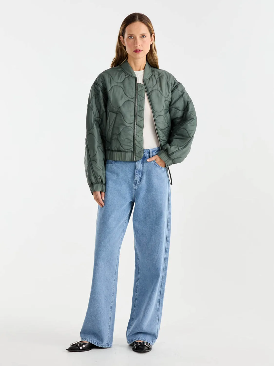 MAGNOLIA QUILTED JACKET sold by Ena Pelly