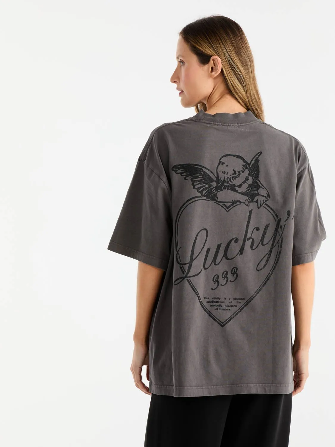 LUCKY TEE - Smoke sold by Ena Pelly product image thumbnail 2