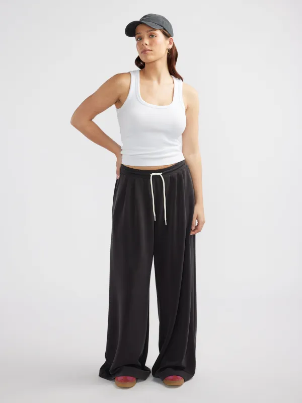 TAYA TRACK PANT - Vintage Black sold by Ena Pelly