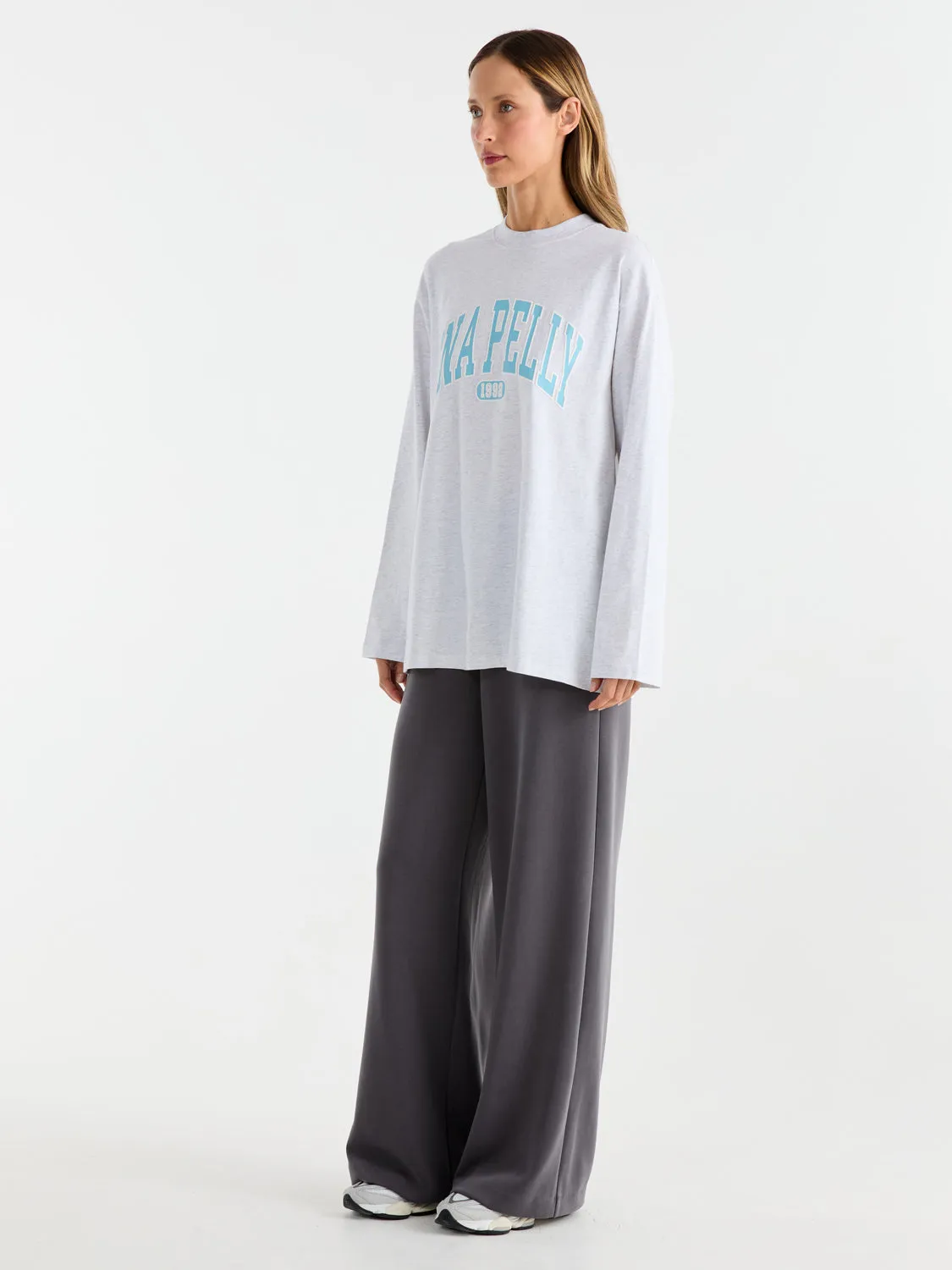 COLLEGIATE LOGO L/S TEE sold by Ena Pelly product image thumbnail 2