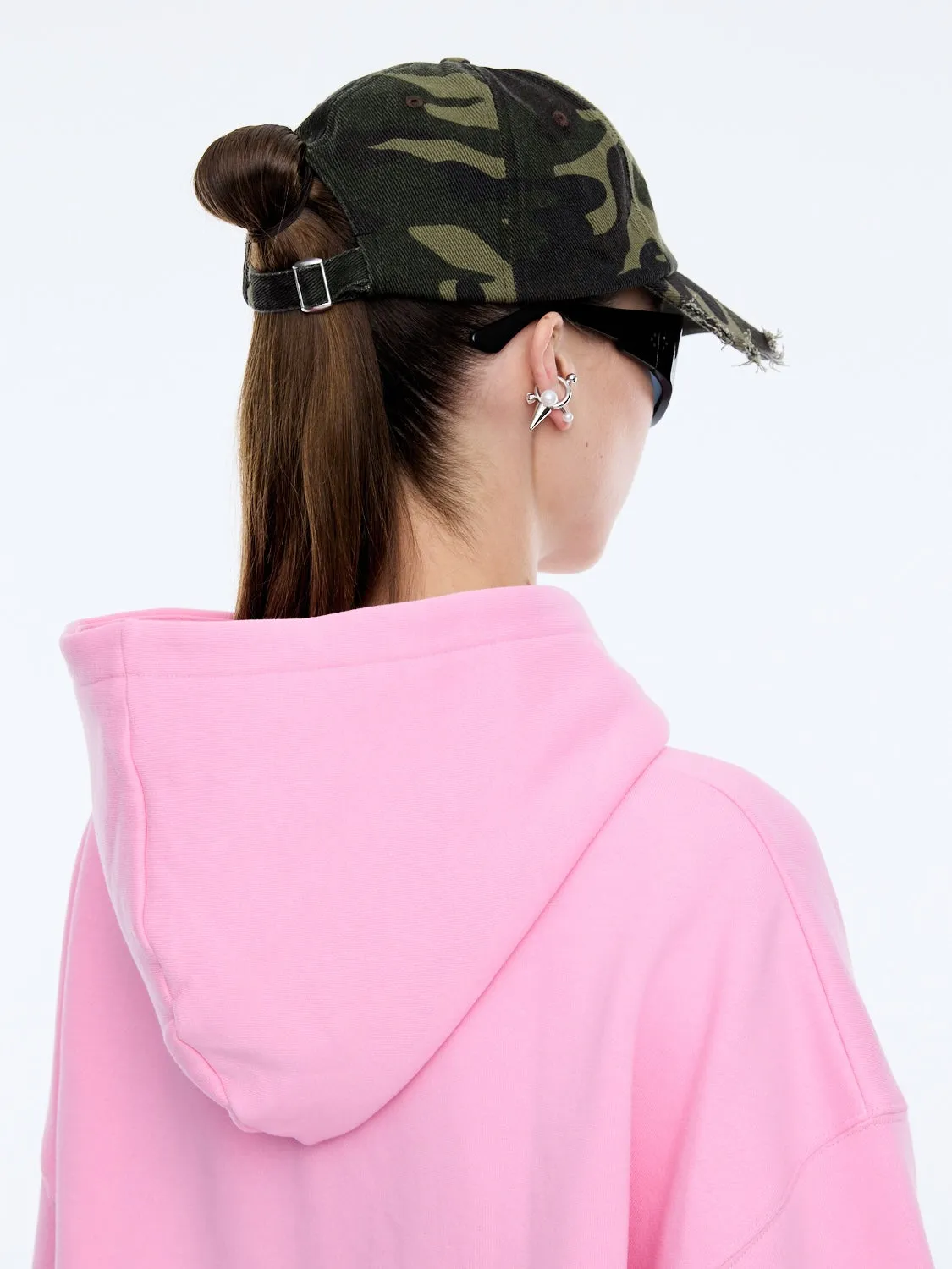 DISTRESSED CAMO CAP sold by Ena Pelly product image thumbnail 5