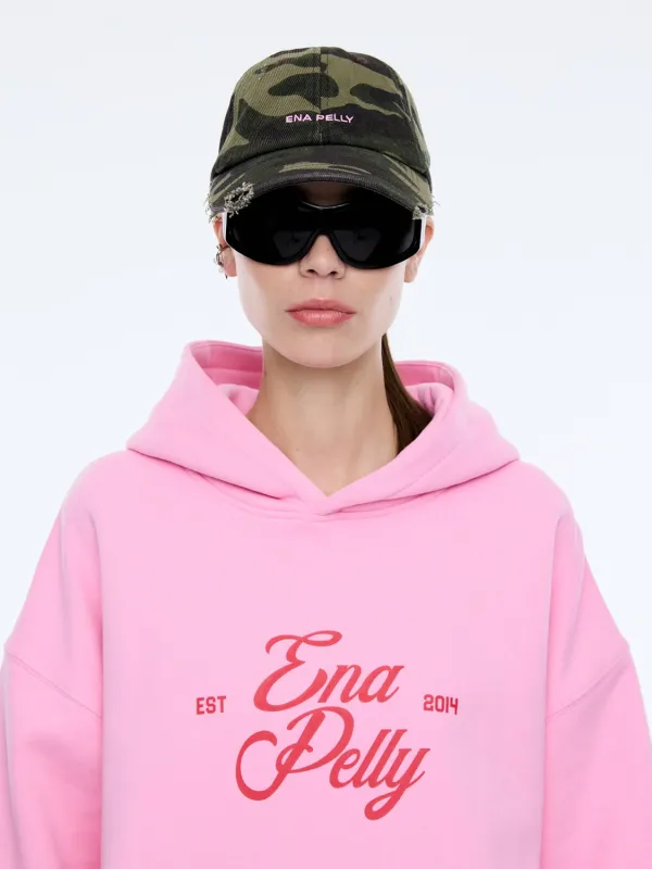 DISTRESSED CAMO CAP sold by Ena Pelly