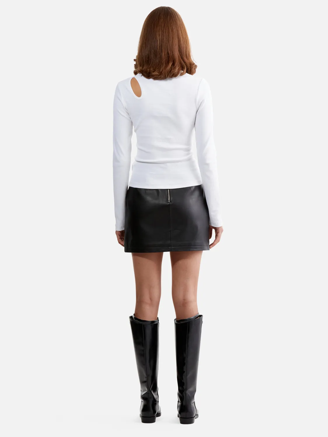 NORA CUT OUT LONG SLEEVE TOP sold by Ena Pelly product image thumbnail 3