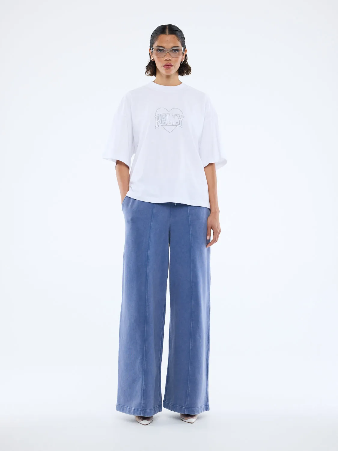 RHINESTONE LOGO TEE sold by Ena Pelly product image thumbnail 2