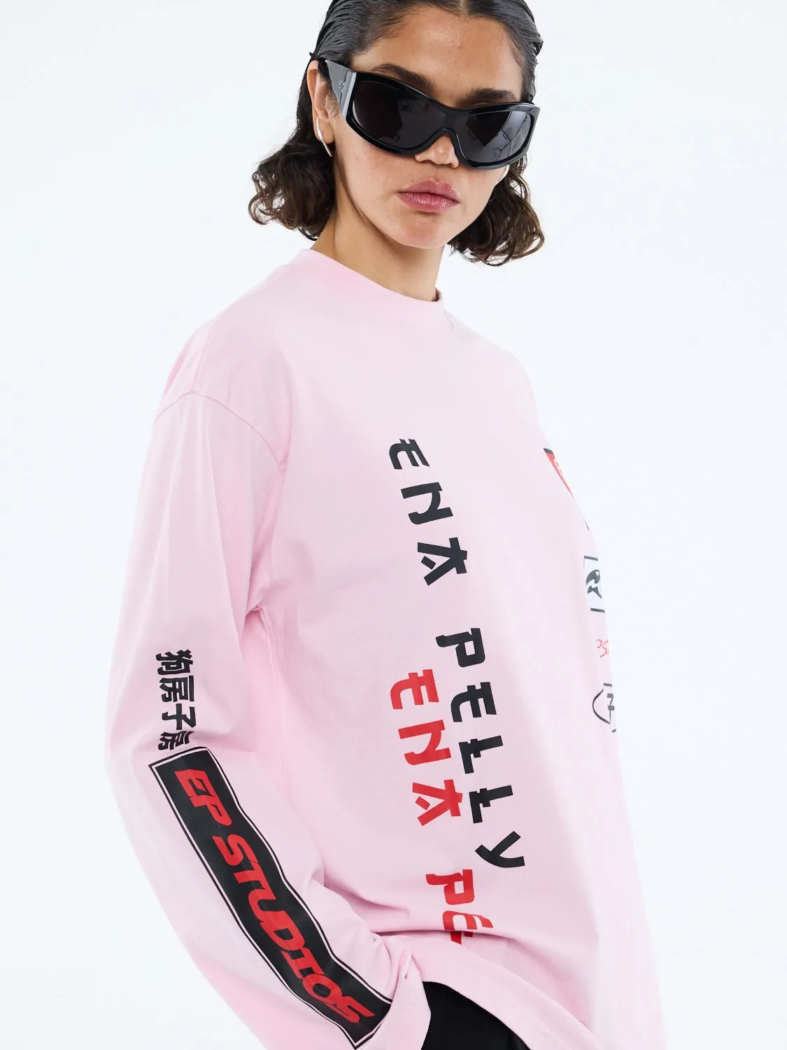 STREET SIGNS LONG SLEEVE TEE sold by Ena Pelly product image thumbnail 2