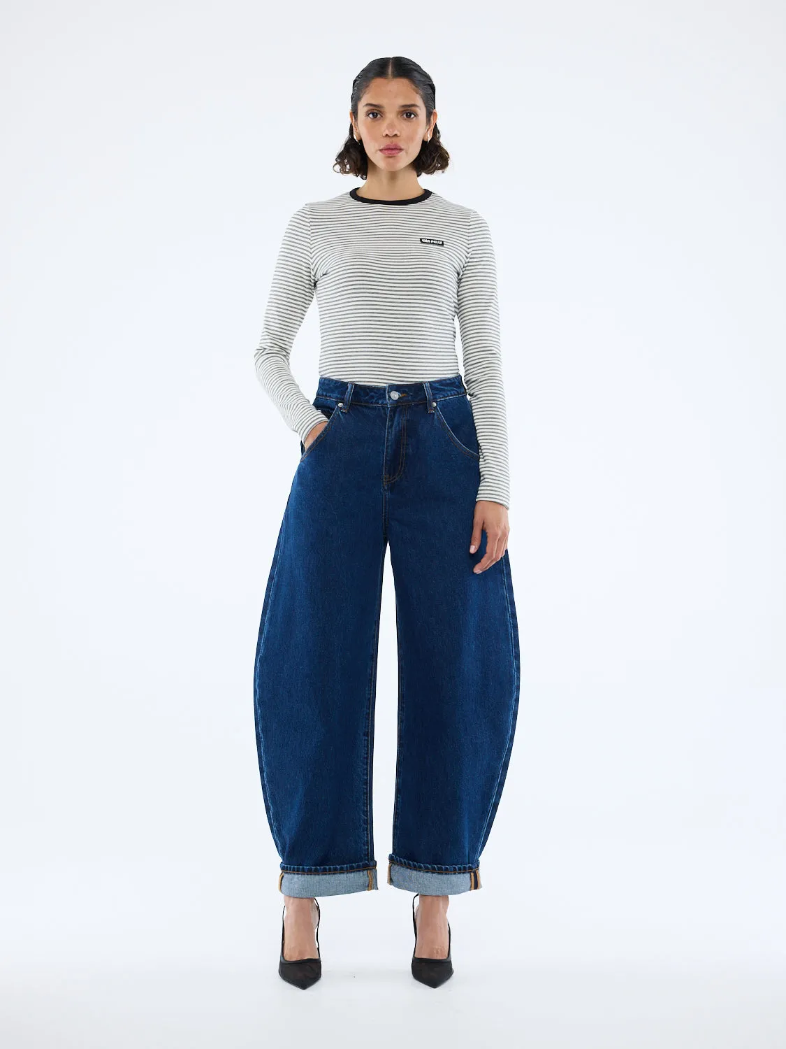 STELLA BARREL LEG JEAN sold by Ena Pelly