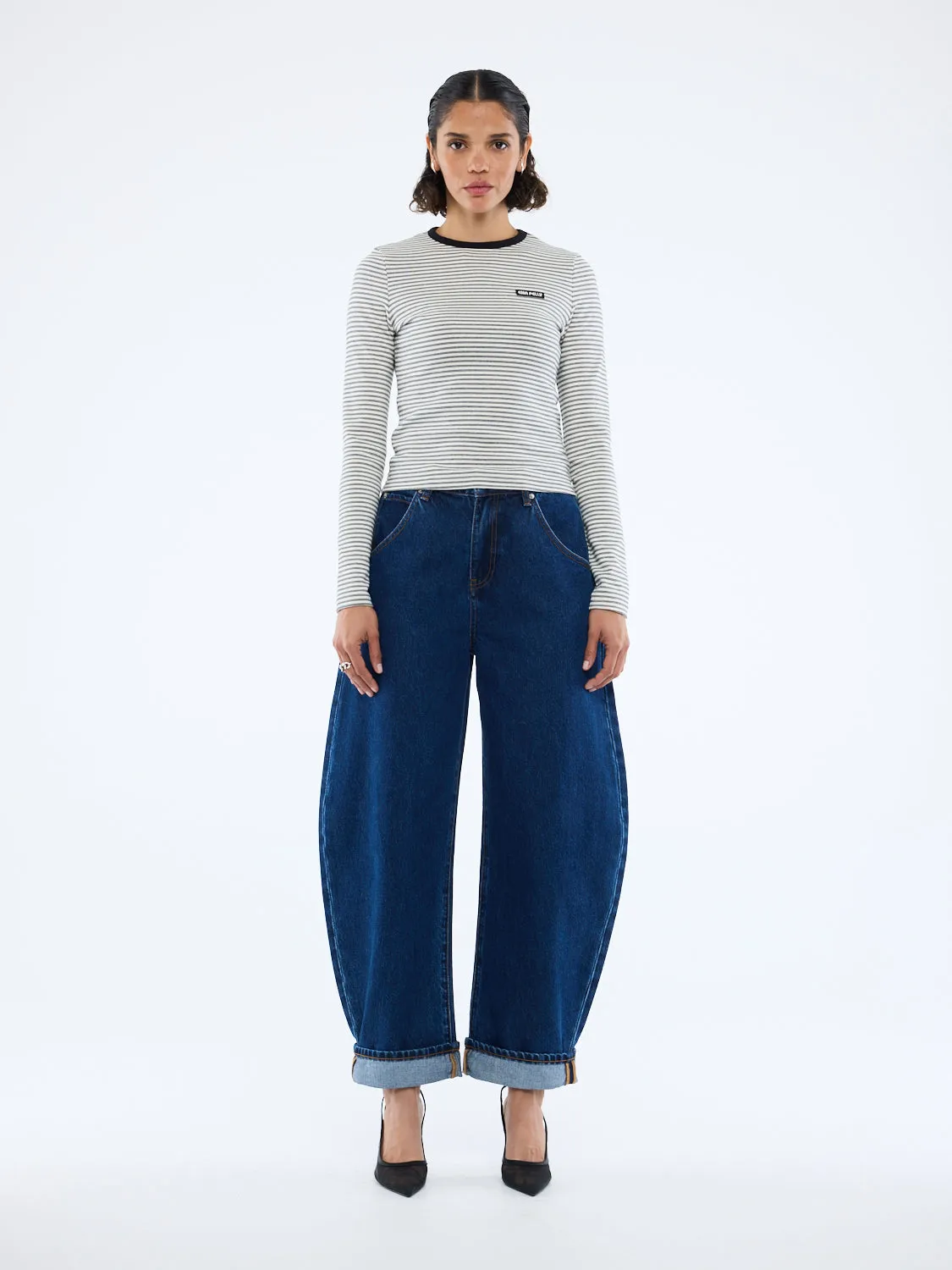 STELLA BARREL LEG JEAN sold by Ena Pelly product image thumbnail 3