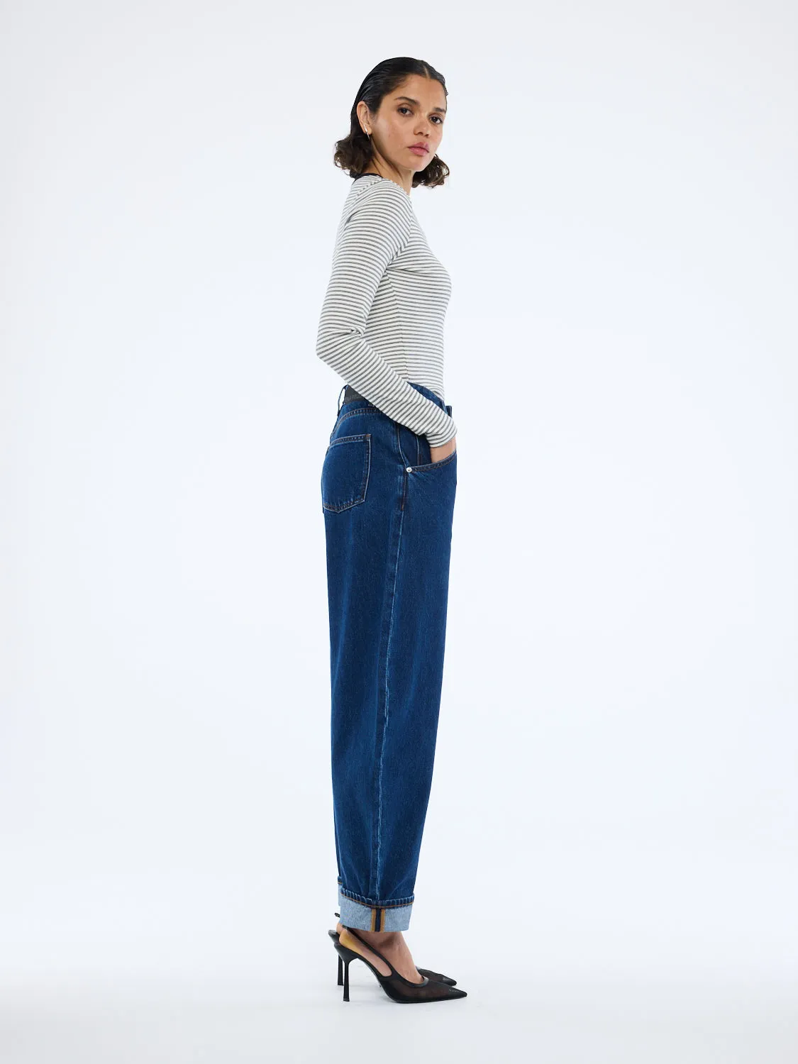STELLA BARREL LEG JEAN sold by Ena Pelly product image thumbnail 4