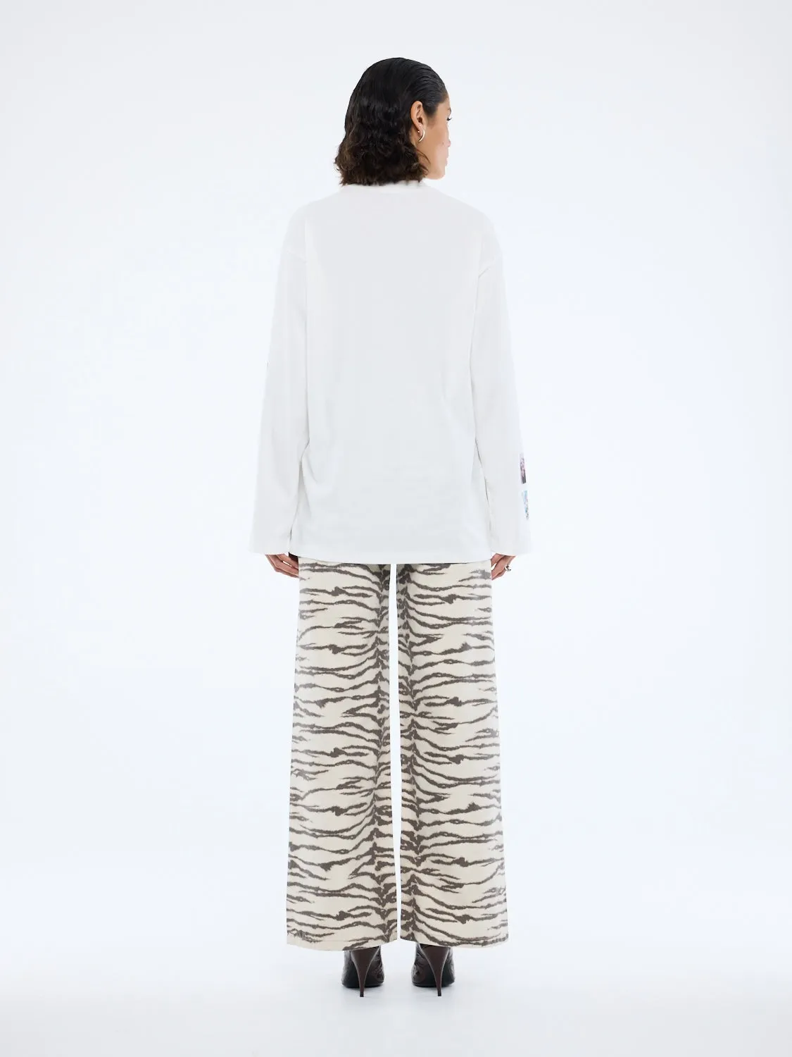 TILED FLORAL LONG SLEEVE TEE sold by Ena Pelly product image thumbnail 5