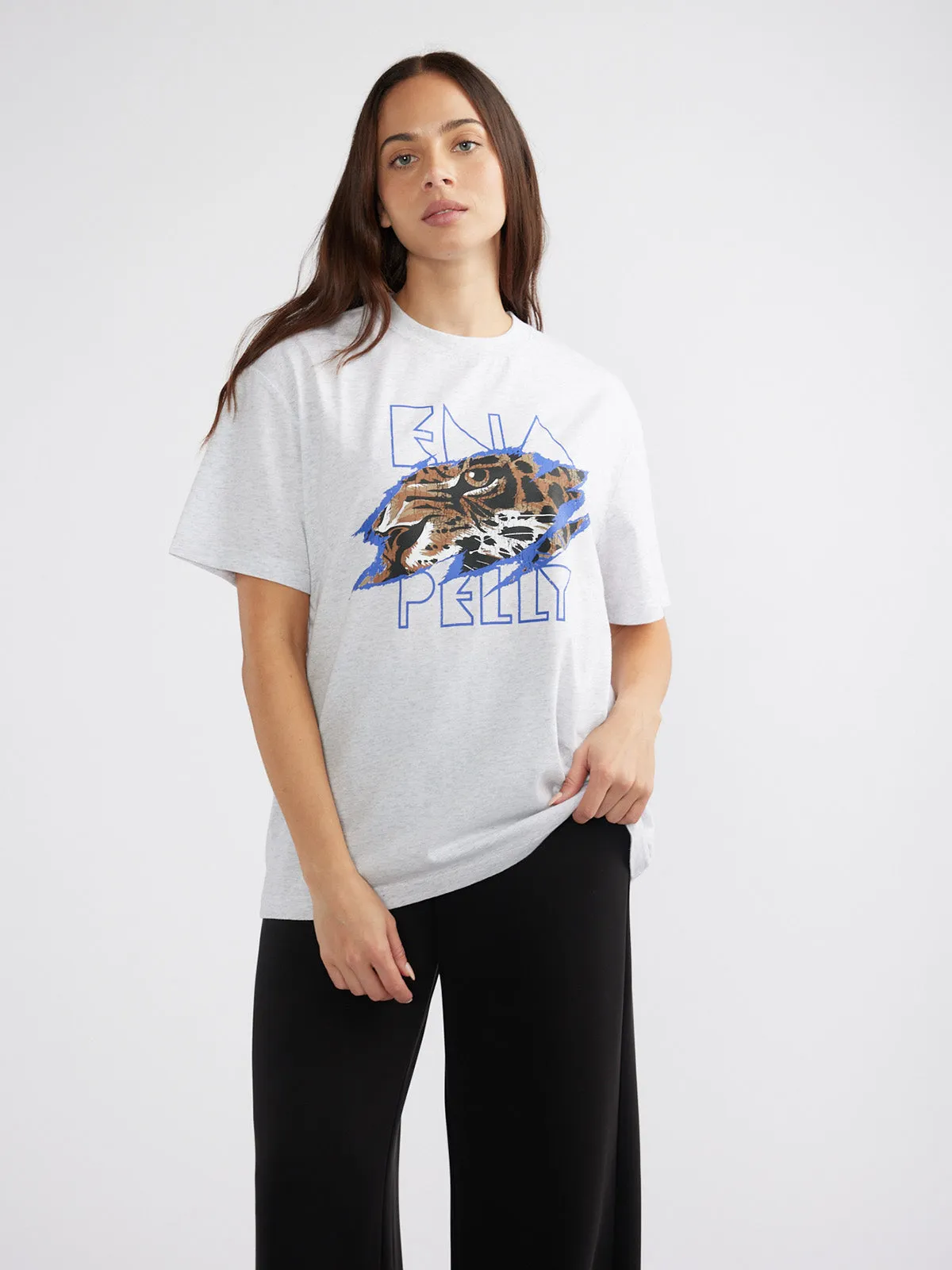 JESSIE OVERSIZED TEE TIGERS EYE sold by Ena Pelly product image thumbnail 2