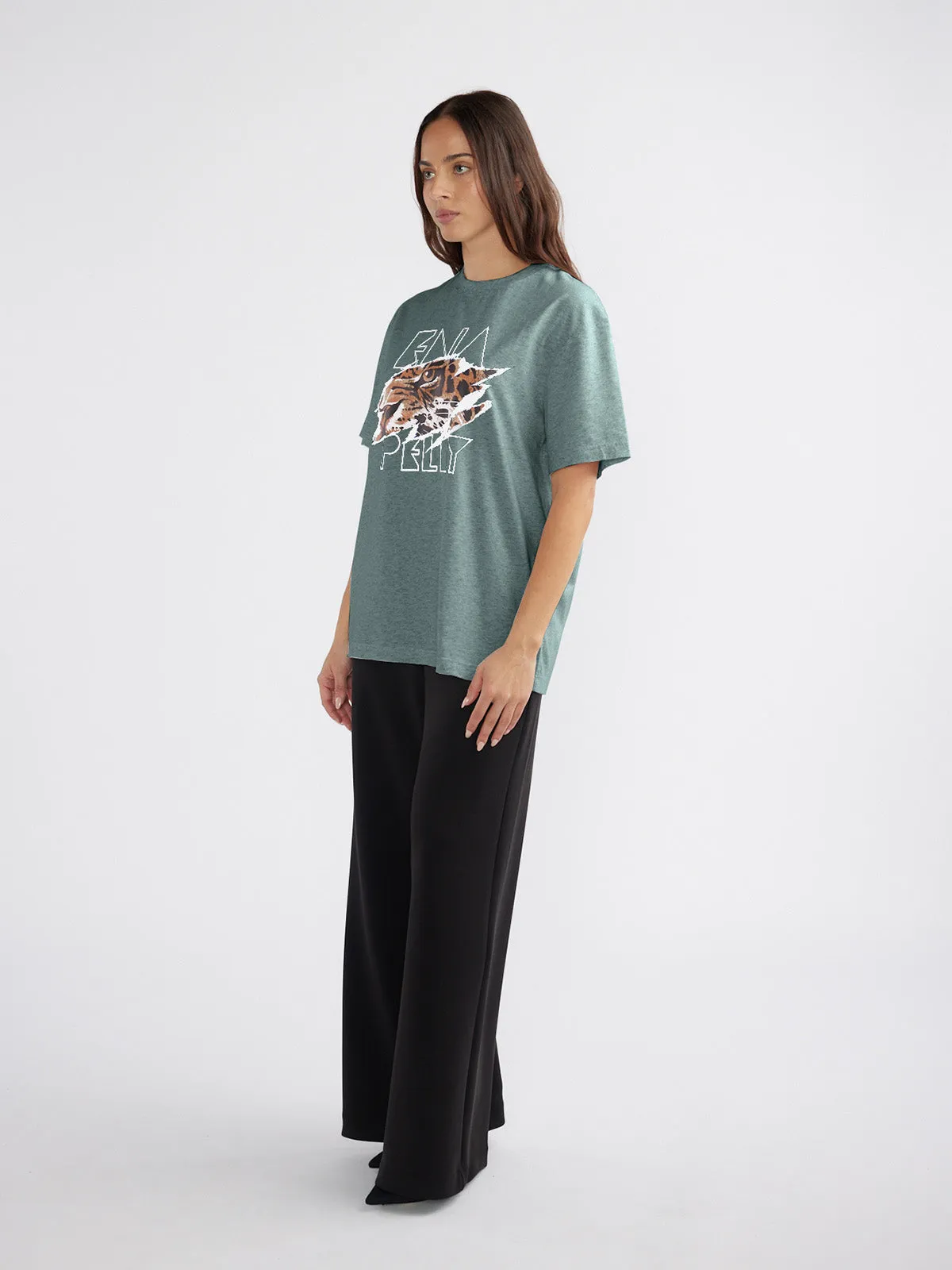 JESSIE OVERSIZED TEE TIGERS EYE sold by Ena Pelly product image thumbnail 3