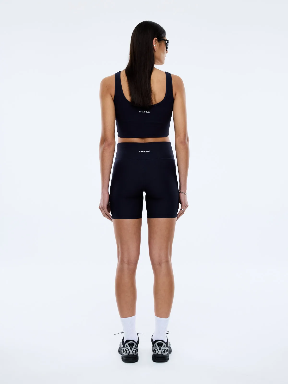 ATHLEISURE RIB BIKE SHORT sold by Ena Pelly product image thumbnail 4