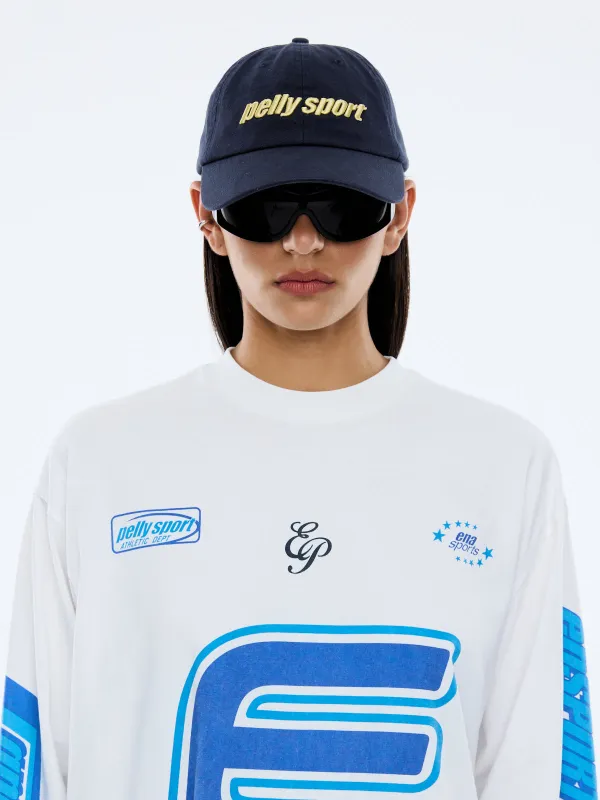 EP WASHED NAVY CAP sold by Ena Pelly