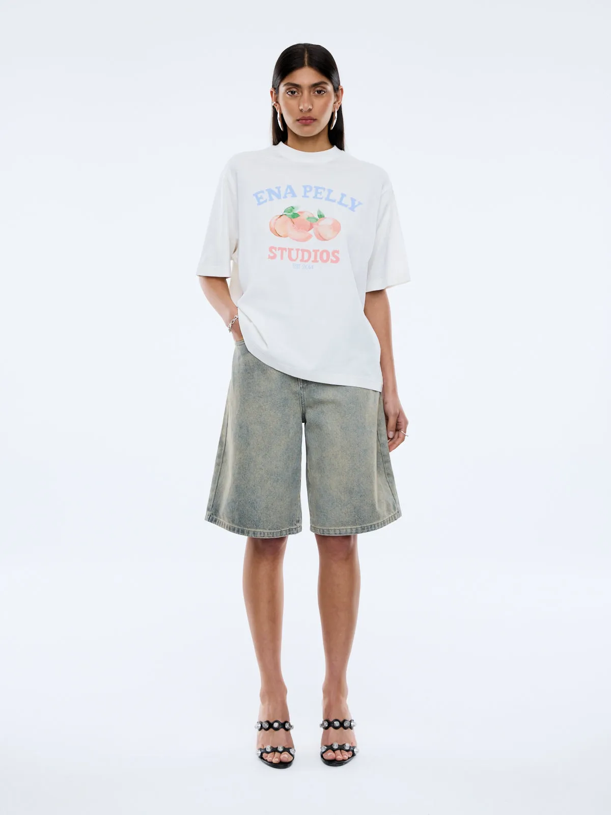 PEACHES TEE sold by Ena Pelly