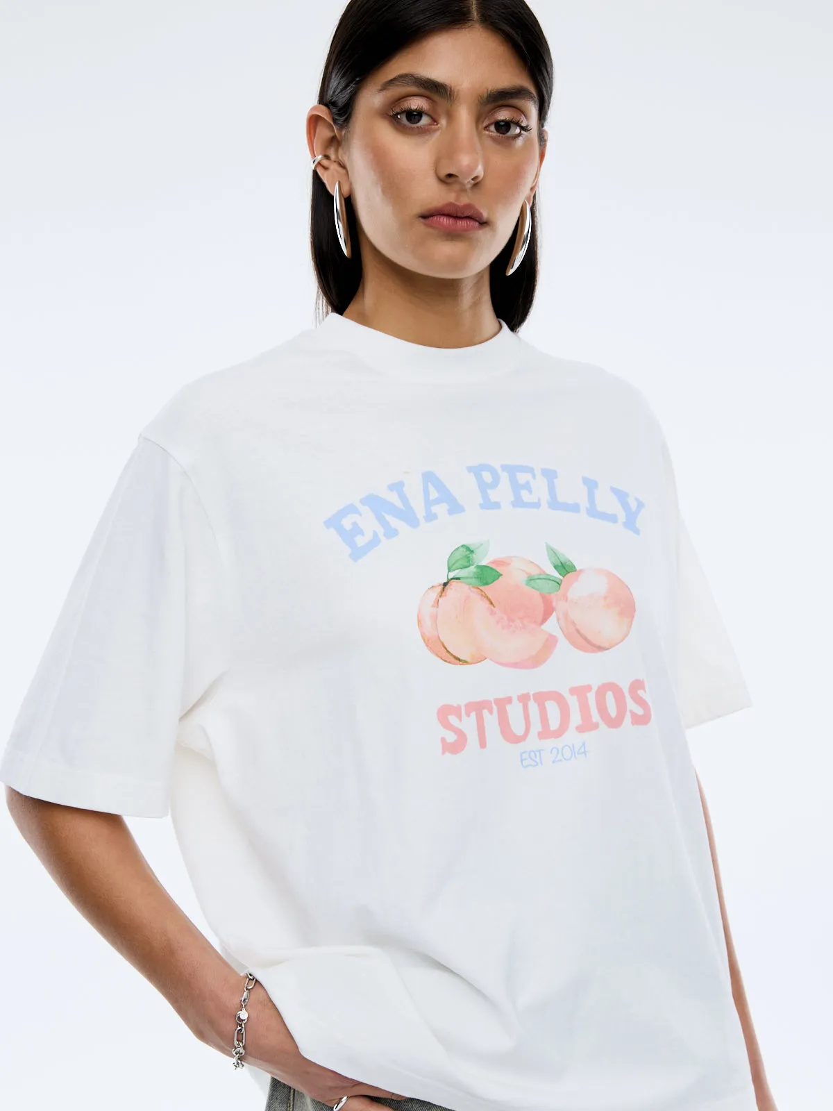 PEACHES TEE sold by Ena Pelly product image thumbnail 2