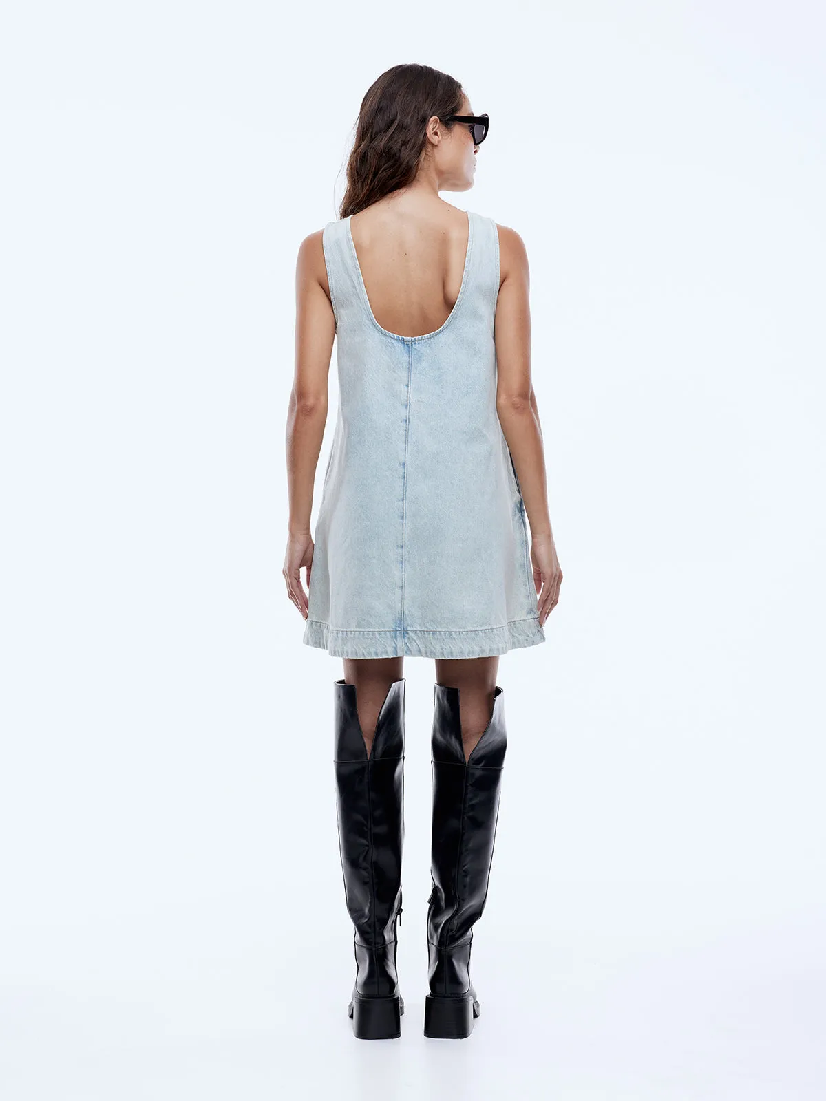 ANNIE DENIM DRESS sold by Ena Pelly product image thumbnail 4