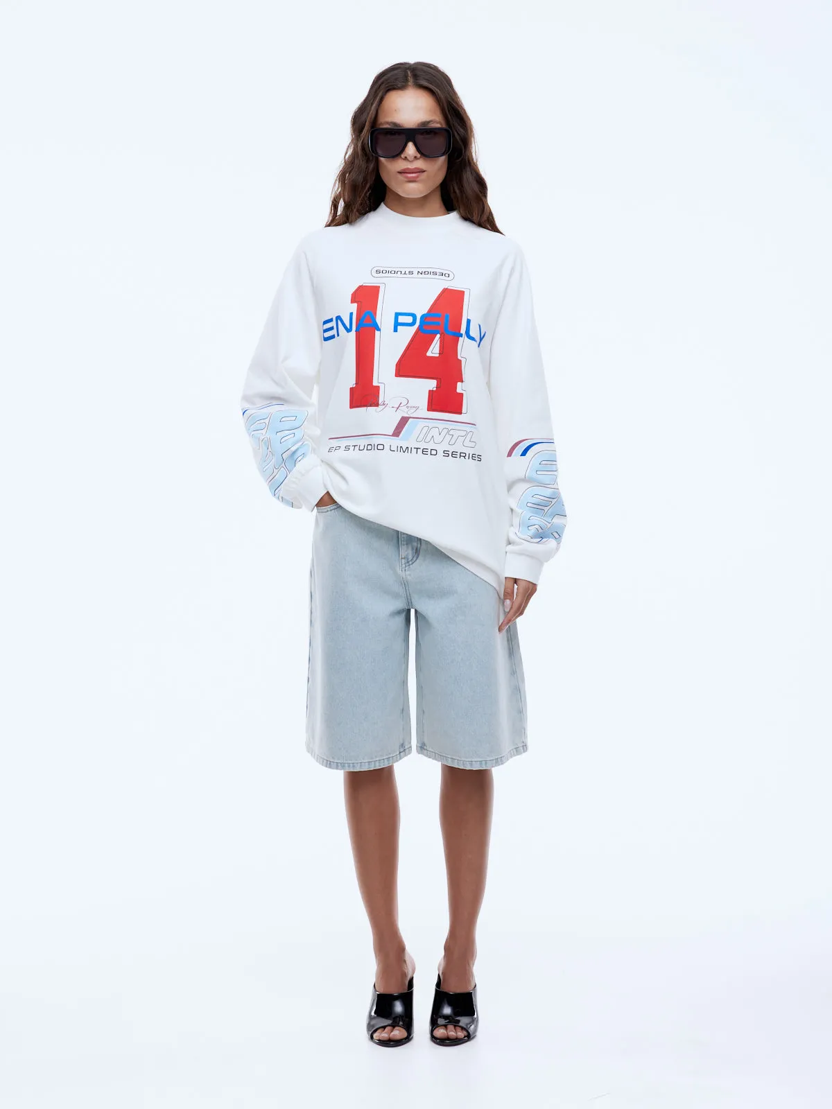 TEAM PELLY LONG SLEEVE TEE sold by Ena Pelly