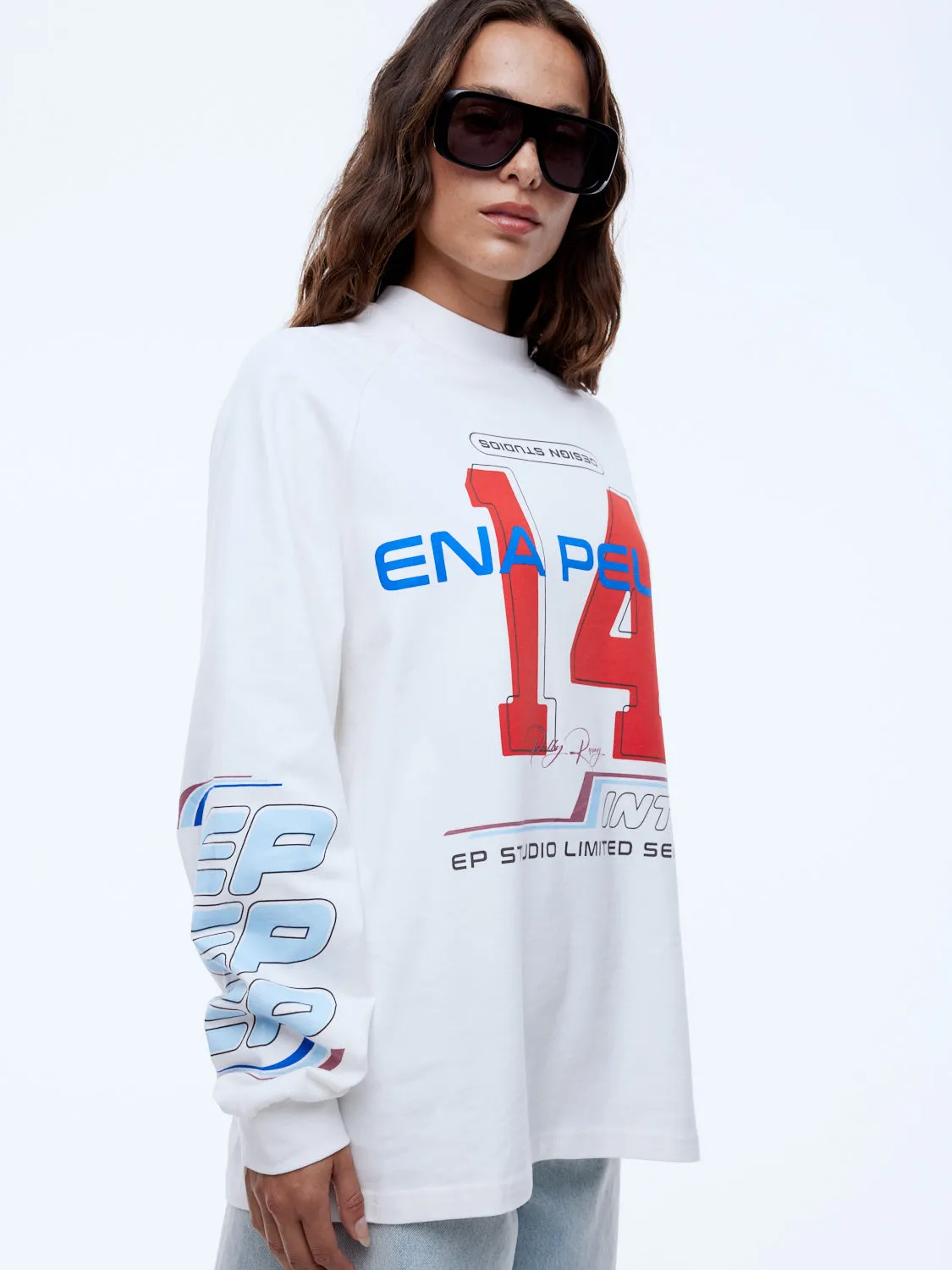TEAM PELLY LONG SLEEVE TEE sold by Ena Pelly product image thumbnail 2