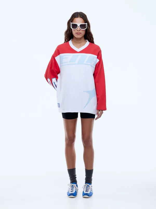 PELLY LEAGUE LONG SLEEVE TEE made by Ena Pelly