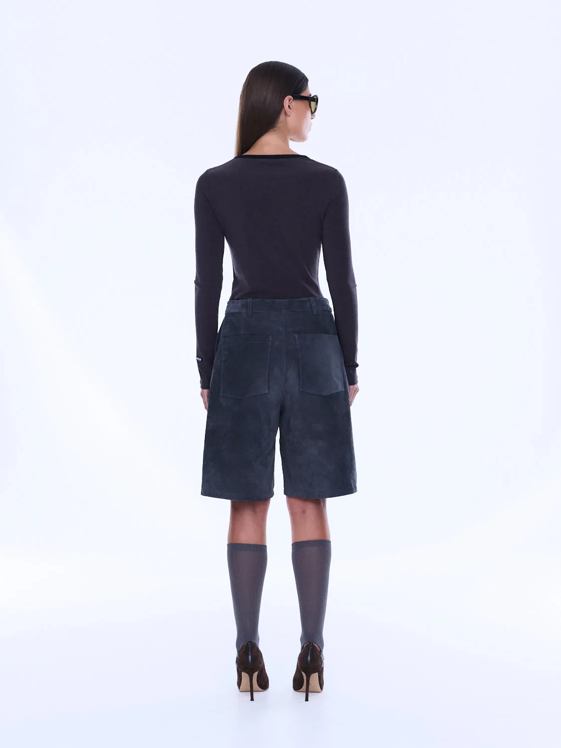 ENA SUEDE SHORT sold by Ena Pelly product image thumbnail 4