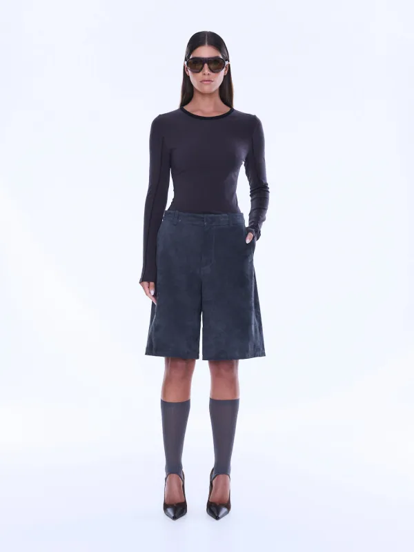 ENA SUEDE SHORT made by Ena Pelly