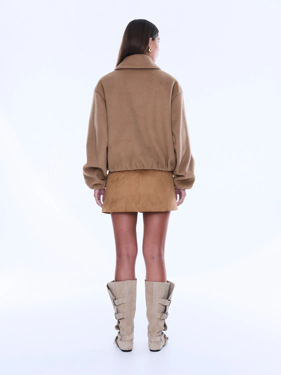 MAEVE WOOL BLEND BOMBER sold by Ena Pelly product image thumbnail 4