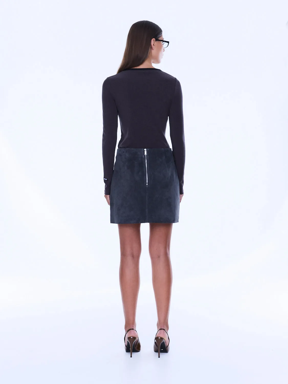 ENA SUEDE SKIRT sold by Ena Pelly product image thumbnail 4