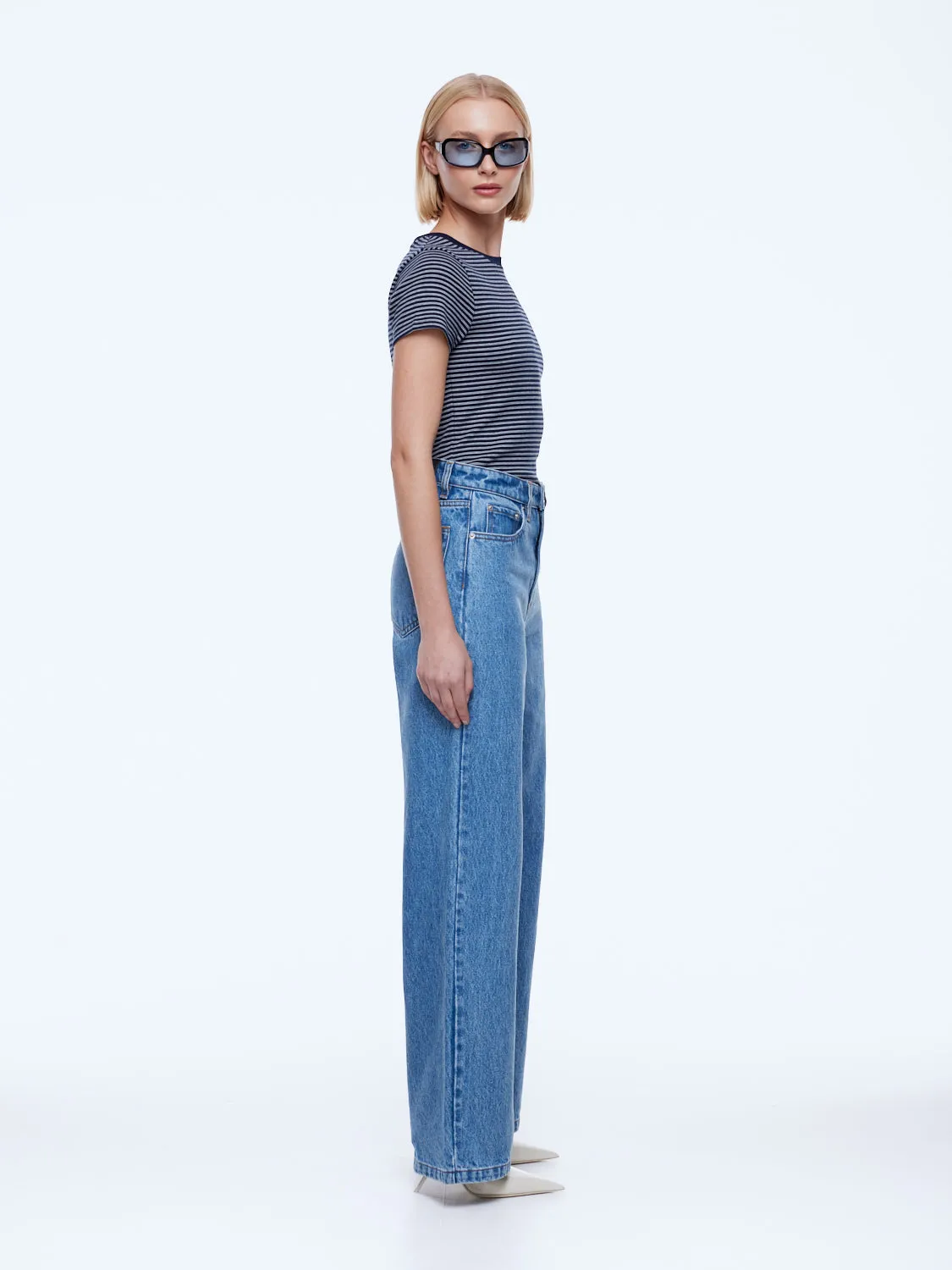 LETTI STRAIGHT LEG JEAN sold by Ena Pelly product image thumbnail 3