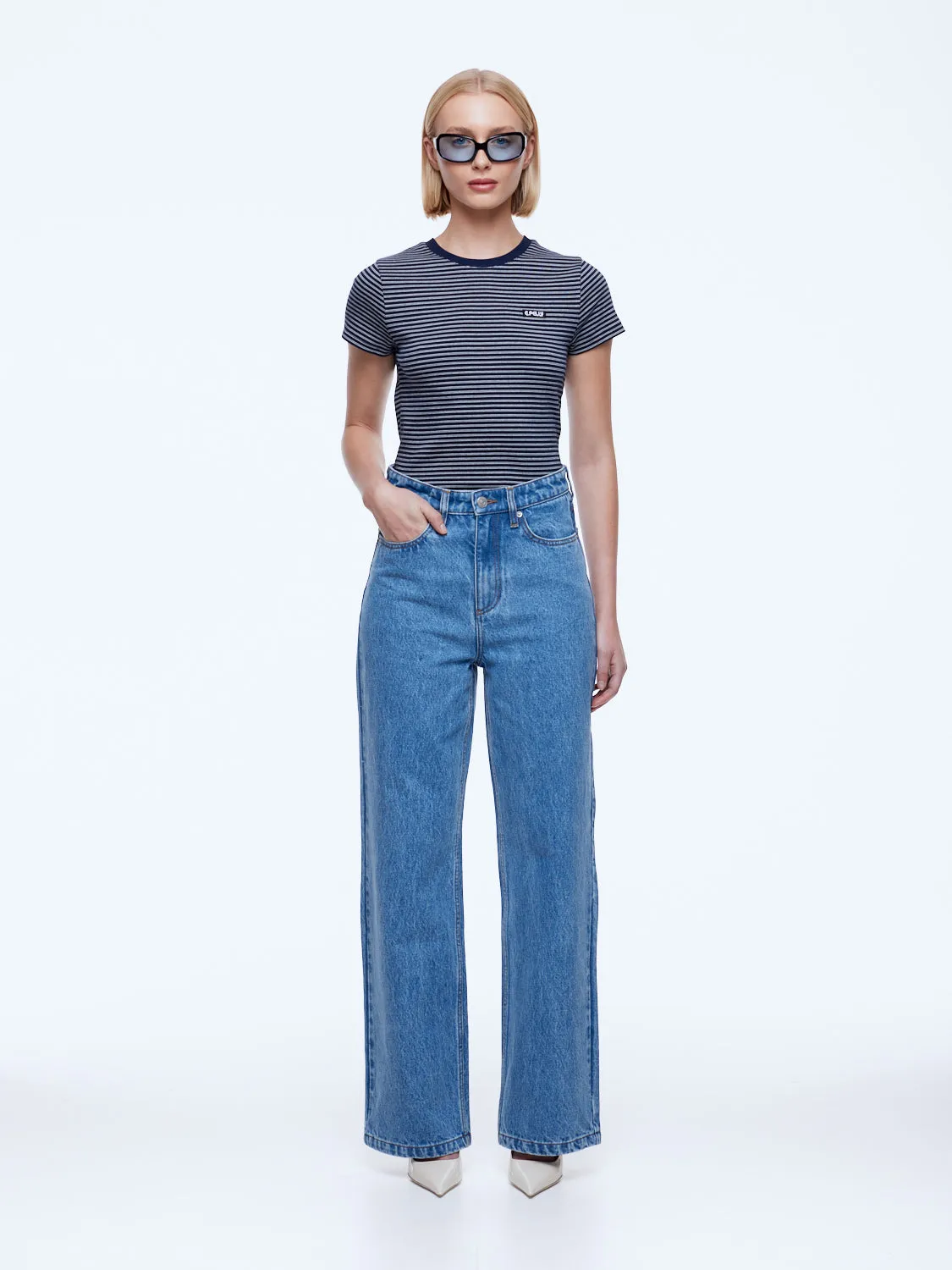 LETTI STRAIGHT LEG JEAN sold by Ena Pelly