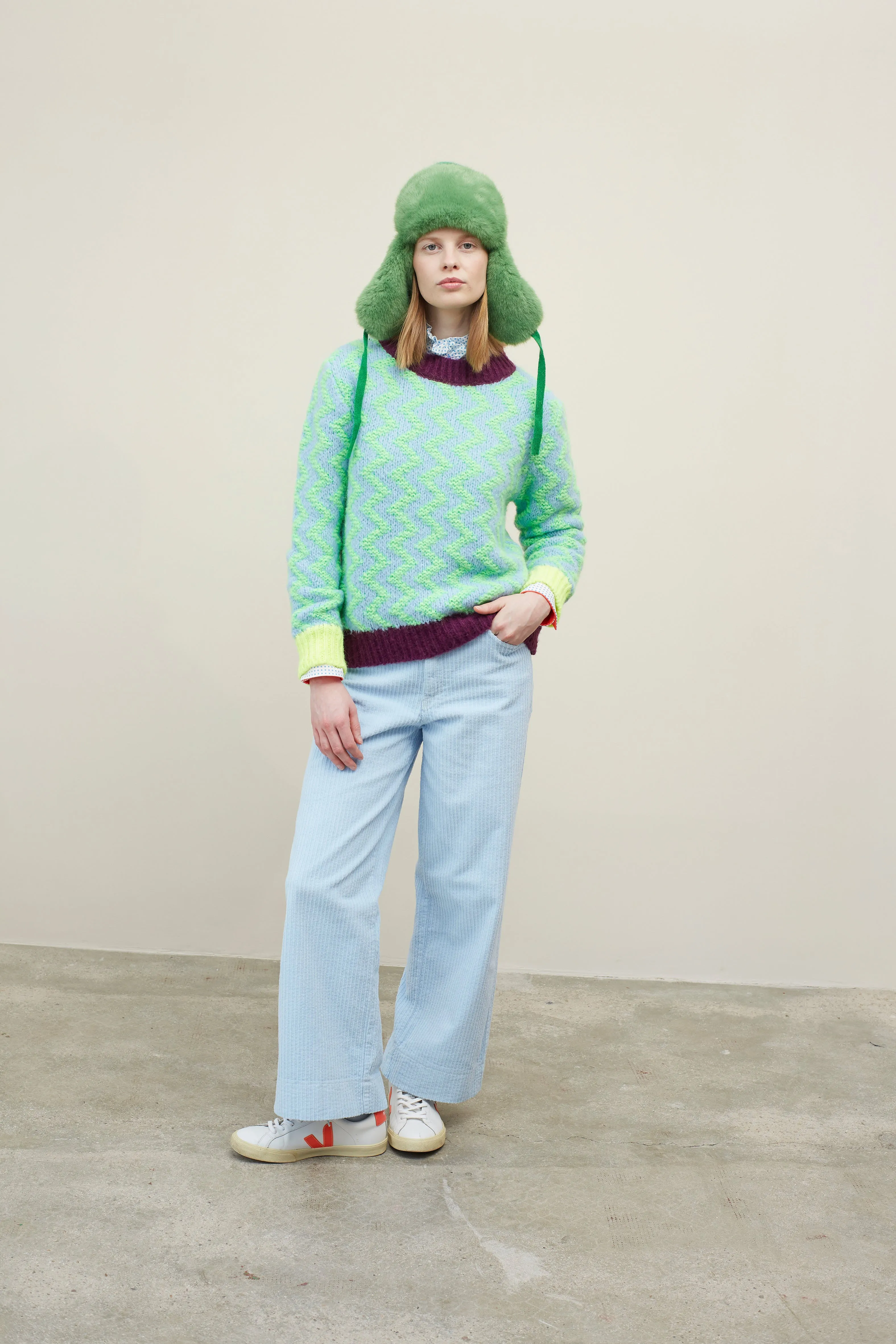 Pantalón Rose Pana Cielo sold by Dr. Bloom product image thumbnail 5