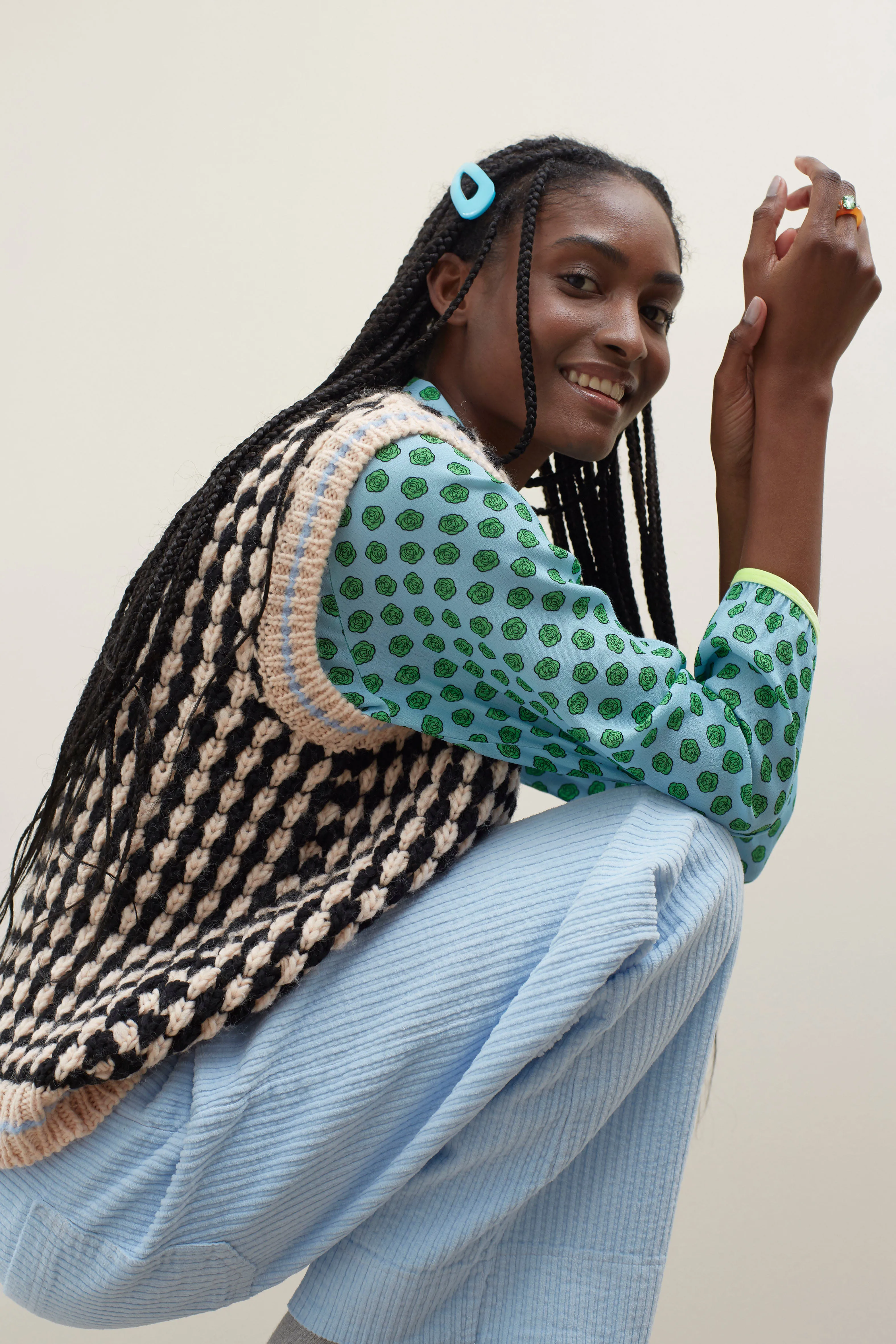 Pantalón Rose Pana Cielo sold by Dr. Bloom product image thumbnail 3