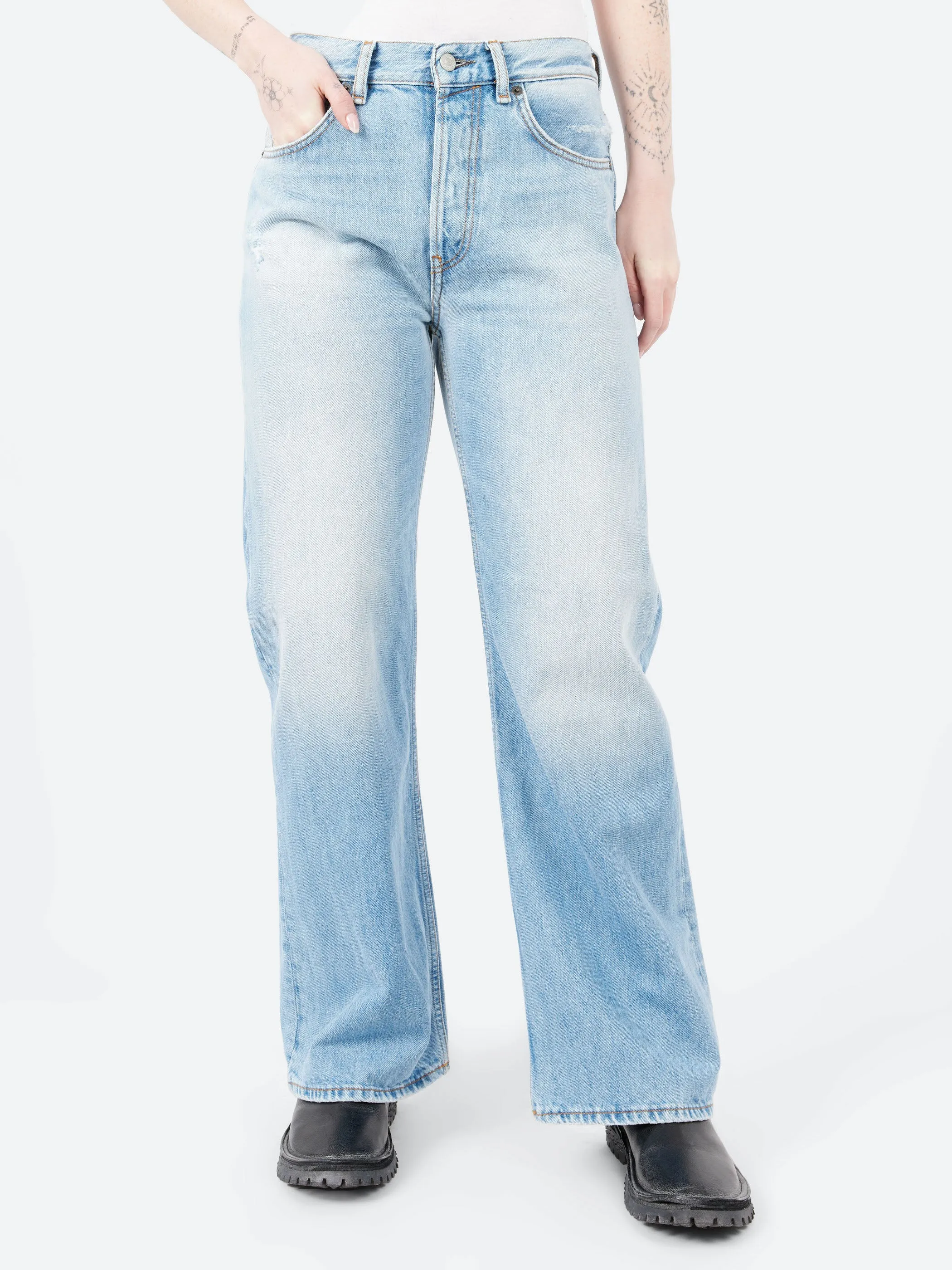 2021F Loose Fit Jeans sold by gravitypope product image thumbnail 4